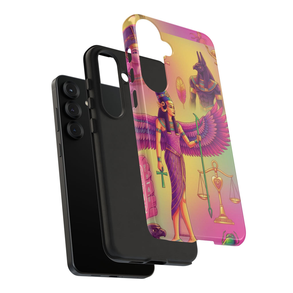 Purple Galaxy Swirl Tough Case — Cosmic Nebula Phone Case Printify