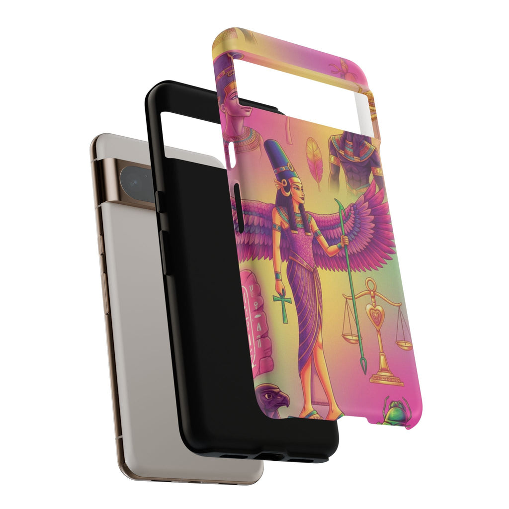 Purple Galaxy Swirl Tough Case — Cosmic Nebula Phone Case Printify