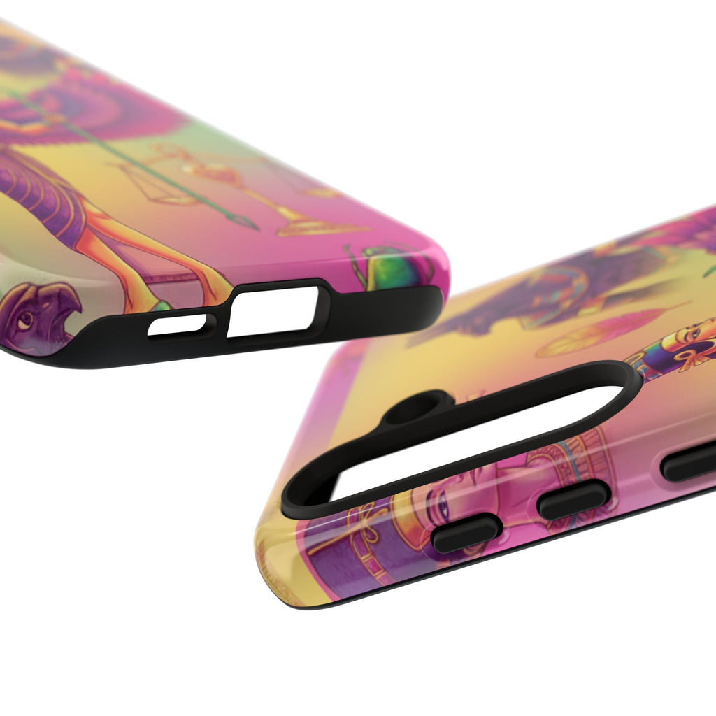 Purple Galaxy Swirl Tough Case — Cosmic Nebula Phone Case Printify