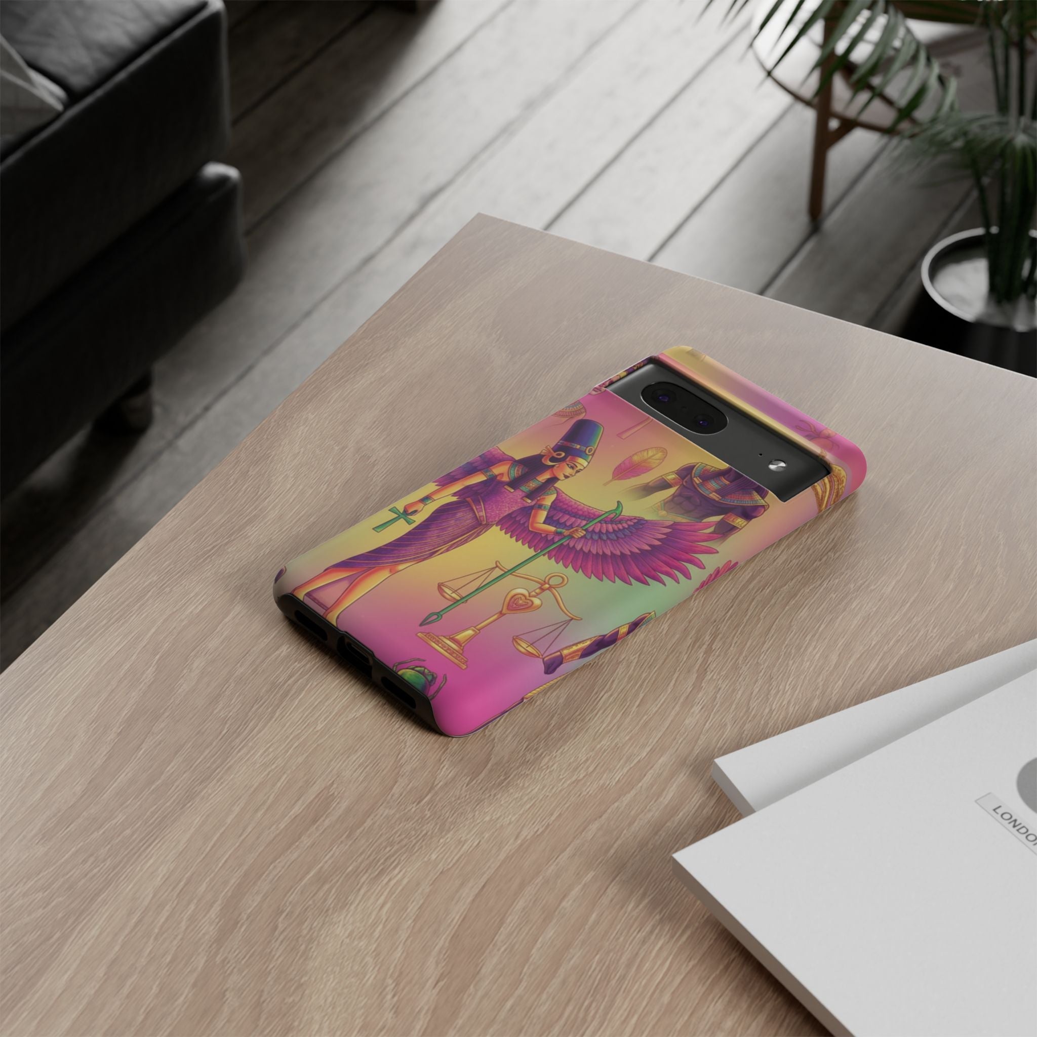 Purple Galaxy Swirl Tough Case — Cosmic Nebula Phone Case Printify