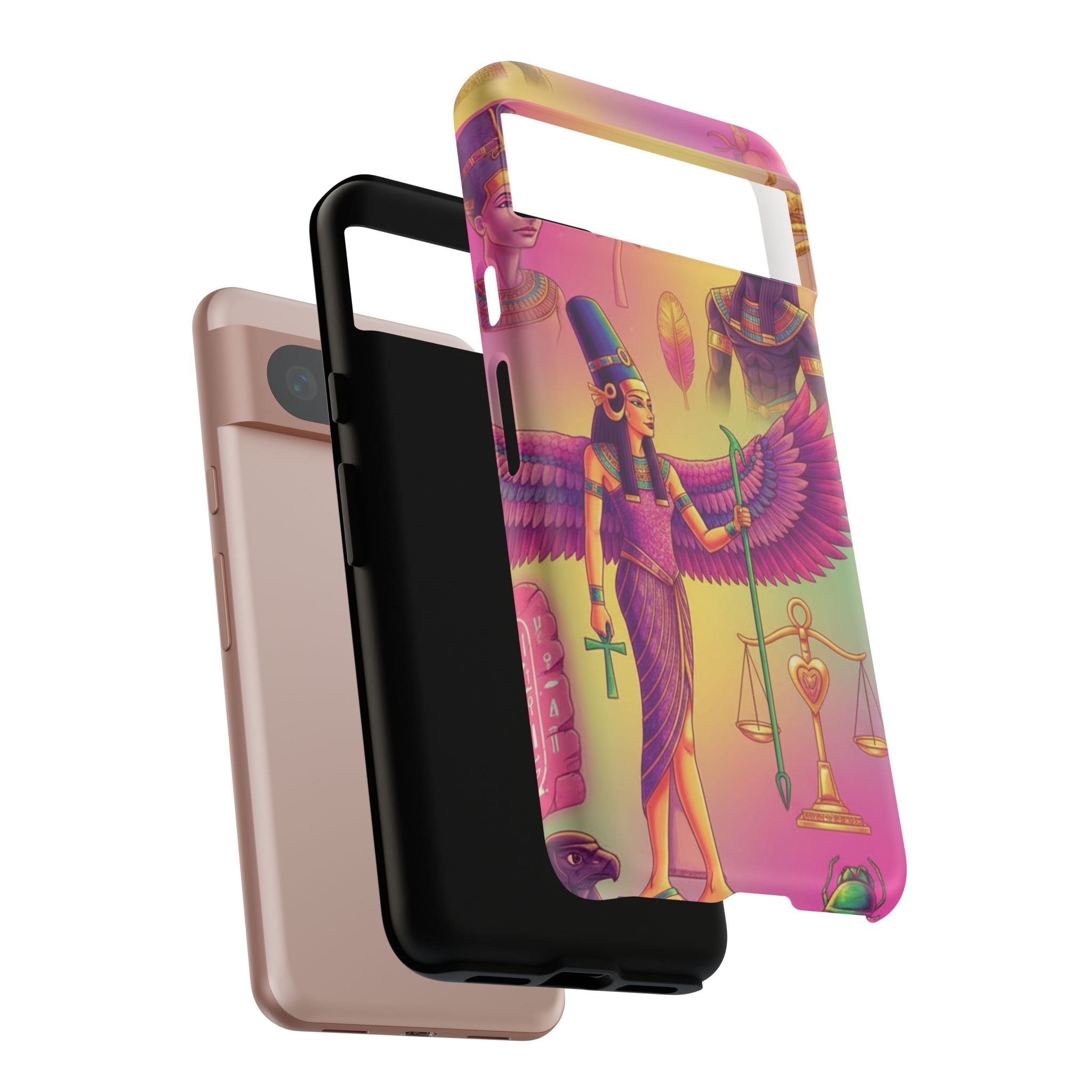 Purple Galaxy Swirl Tough Case — Cosmic Nebula Phone Case Printify