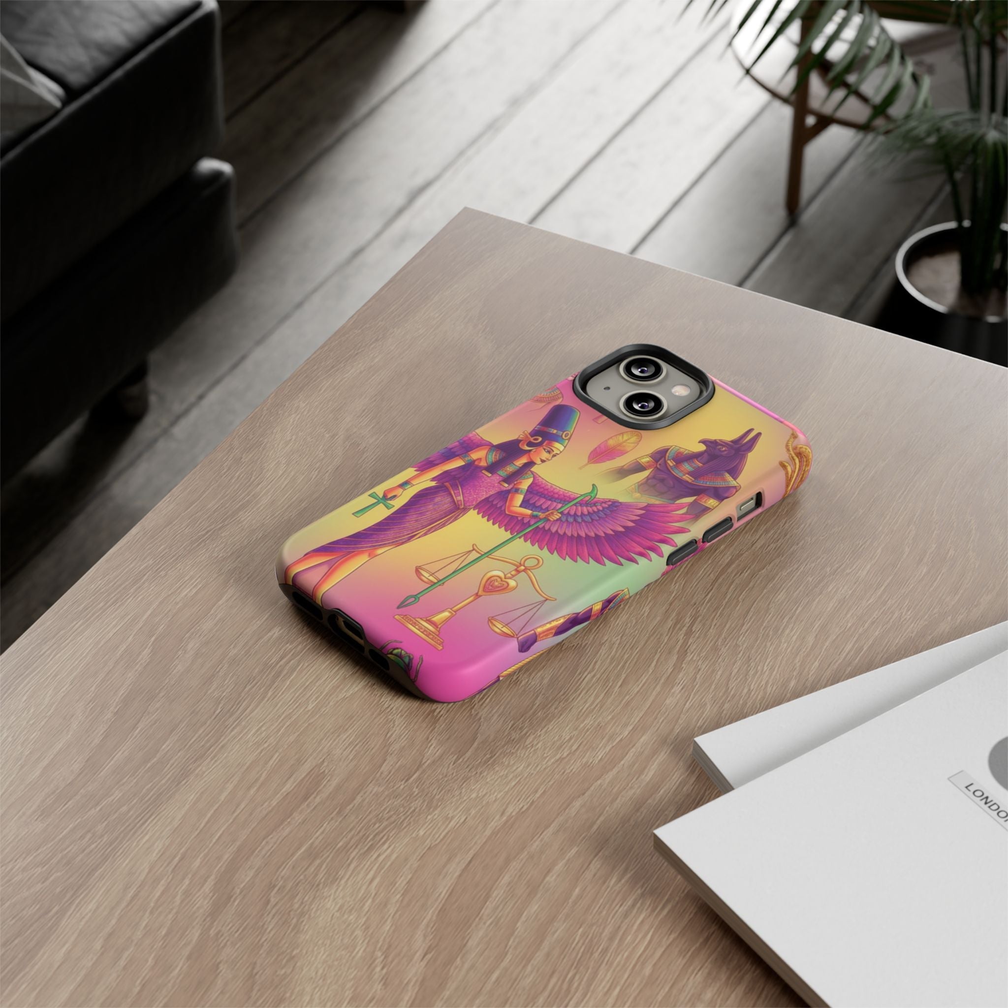 Purple Galaxy Swirl Tough Case — Cosmic Nebula Phone Case Printify