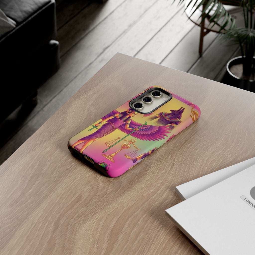 Purple Galaxy Swirl Tough Case — Cosmic Nebula Phone Case Printify