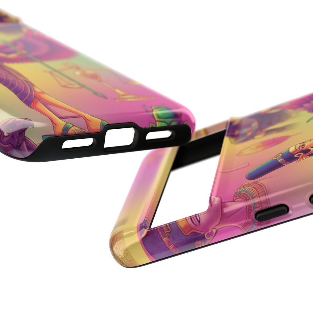 Purple Galaxy Swirl Tough Case — Cosmic Nebula Phone Case Printify