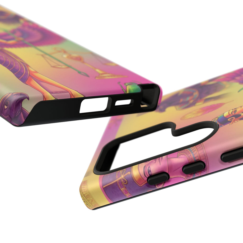 Purple Galaxy Swirl Tough Case — Cosmic Nebula Phone Case Printify