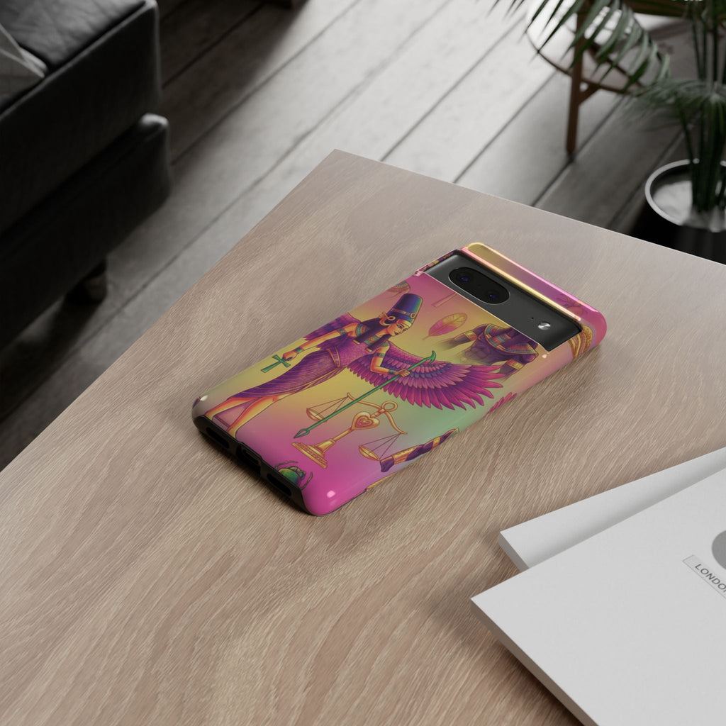 Purple Galaxy Swirl Tough Case — Cosmic Nebula Phone Case Printify