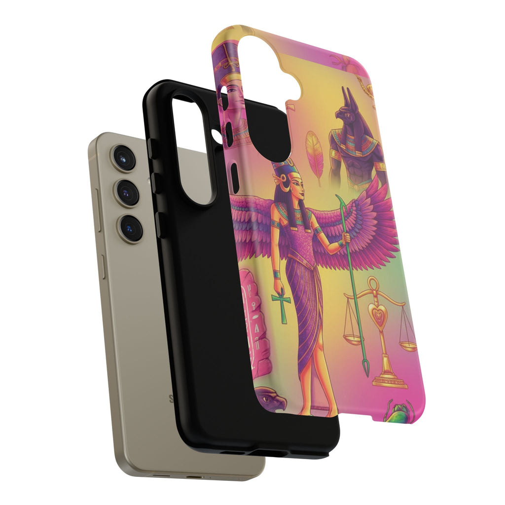 Purple Galaxy Swirl Tough Case — Cosmic Nebula Phone Case Printify