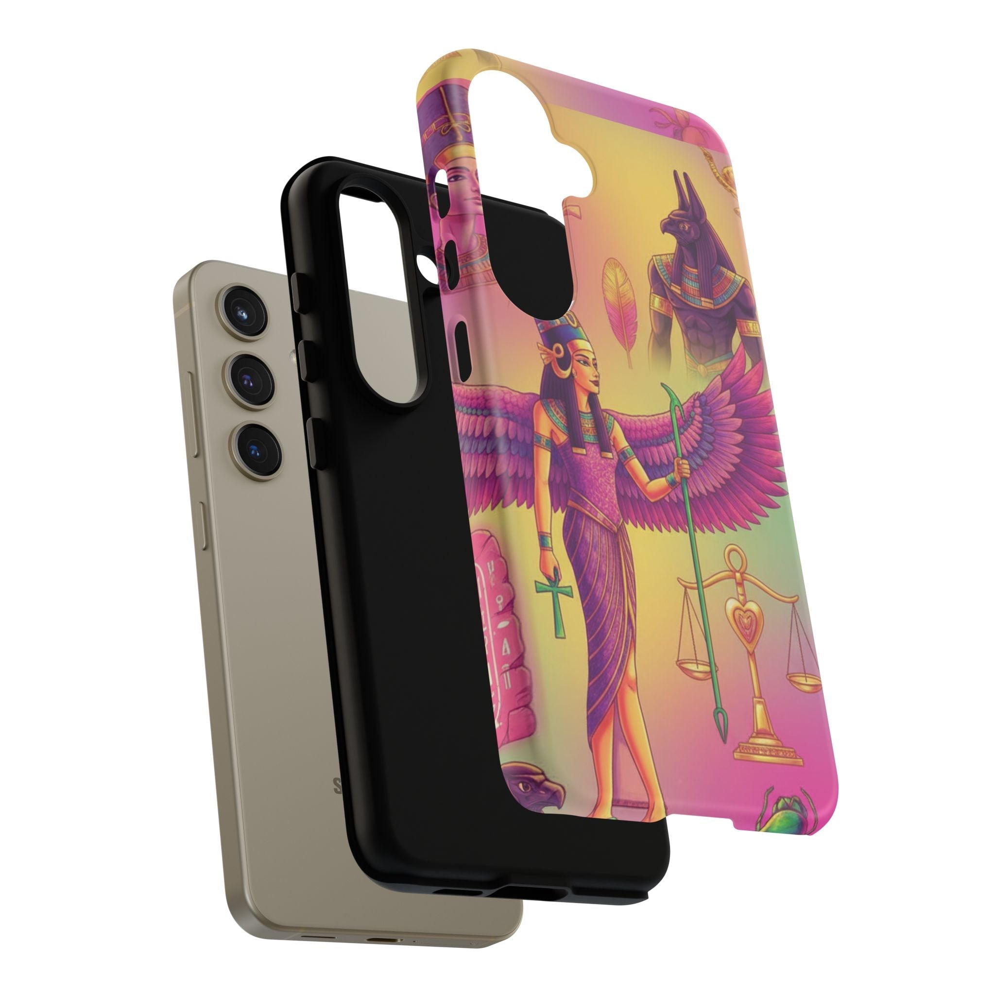 Purple Galaxy Swirl Tough Case — Cosmic Nebula Phone Case Printify