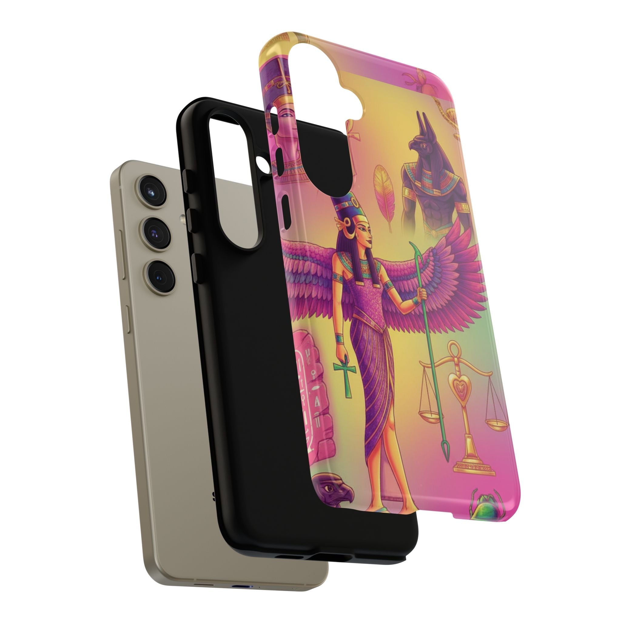 Purple Galaxy Swirl Tough Case — Cosmic Nebula Phone Case Printify