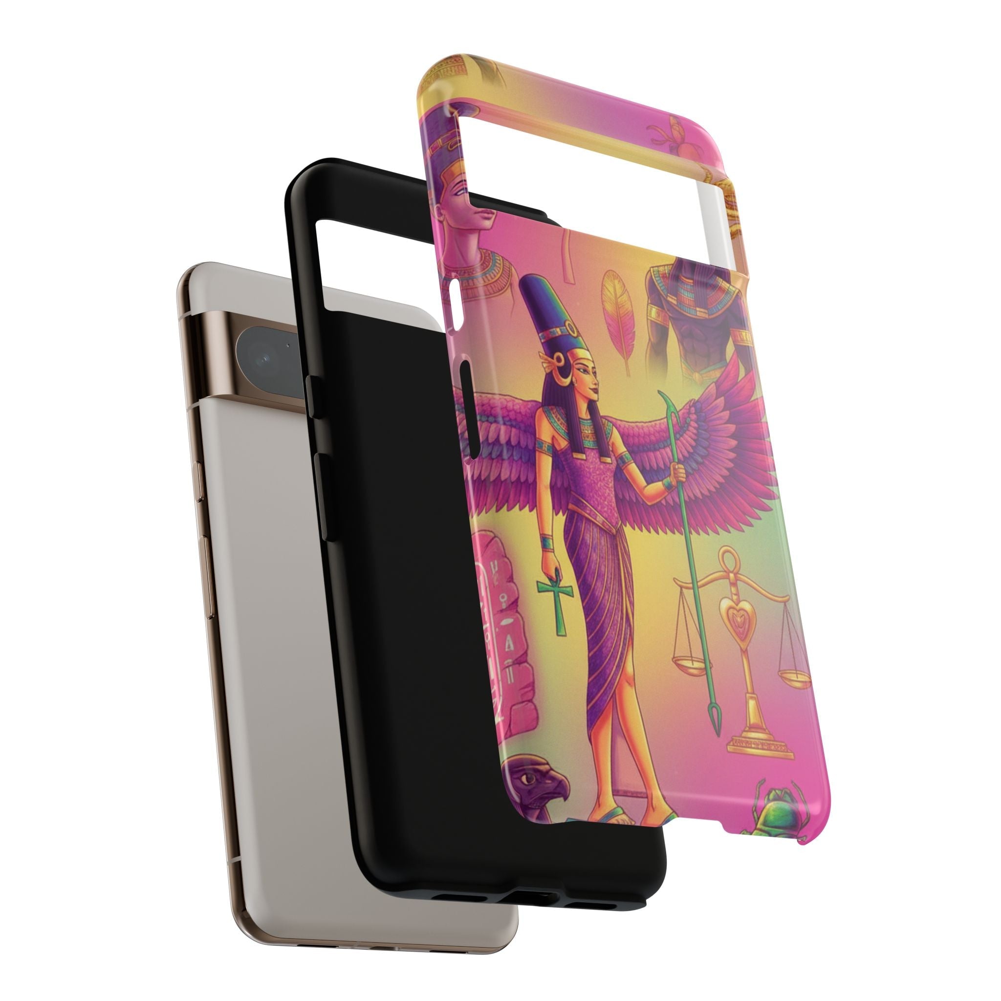 Purple Galaxy Swirl Tough Case — Cosmic Nebula Phone Case Printify