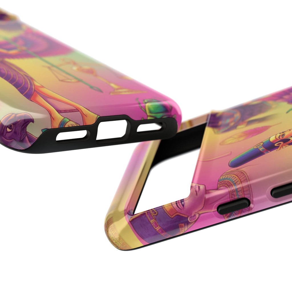Purple Galaxy Swirl Tough Case — Cosmic Nebula Phone Case Printify