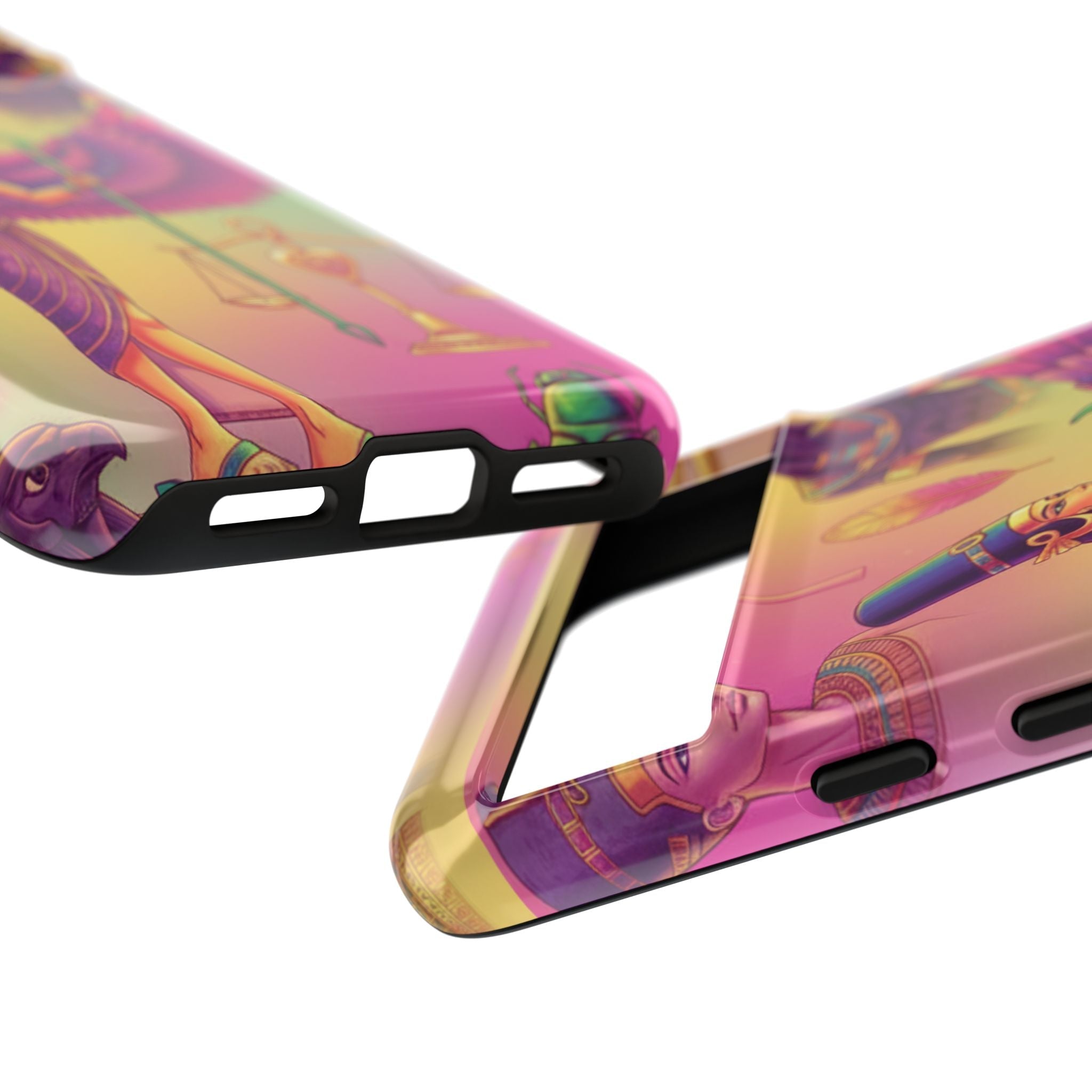 Purple Galaxy Swirl Tough Case — Cosmic Nebula Phone Case Printify