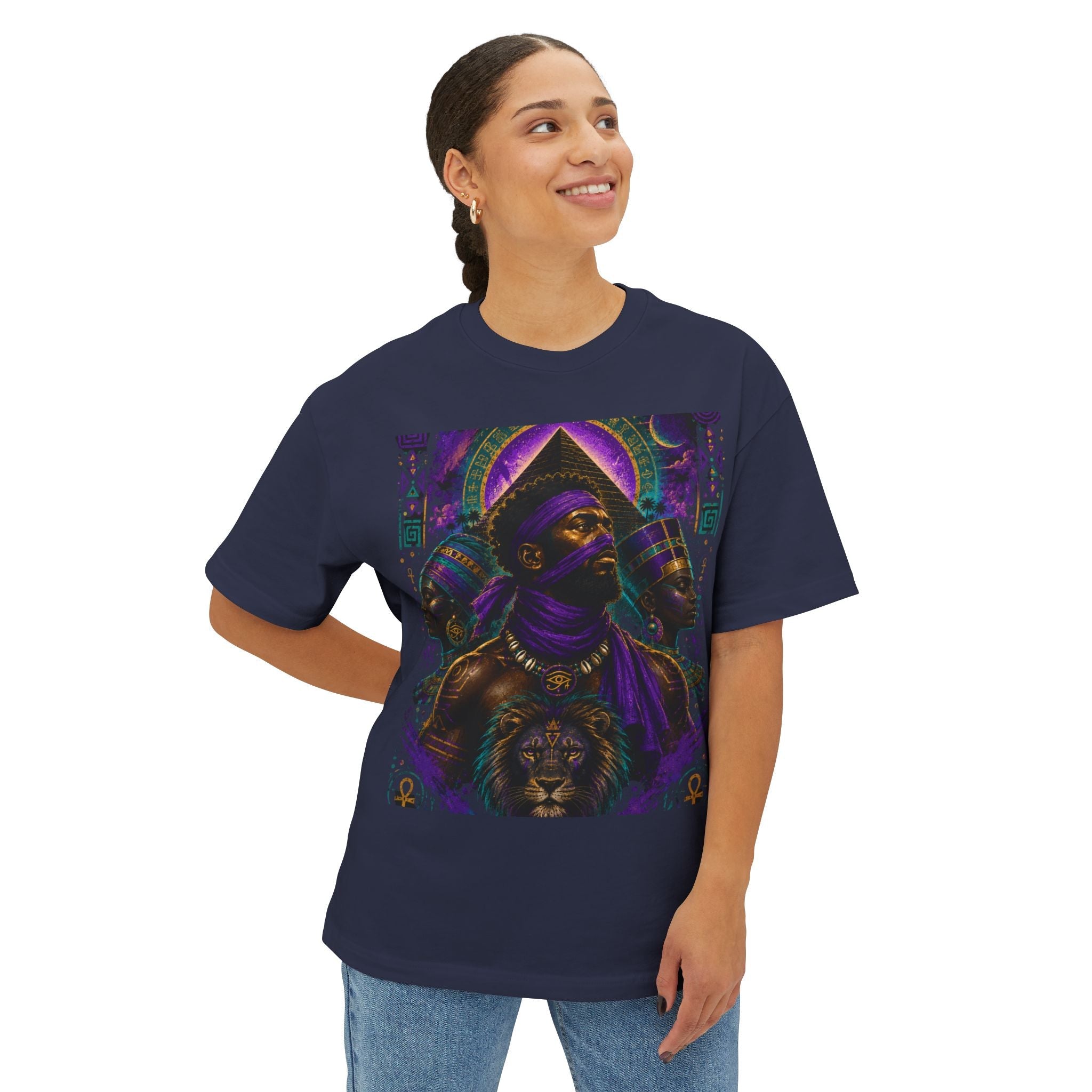 Purple Pharaoh Oversized Tee