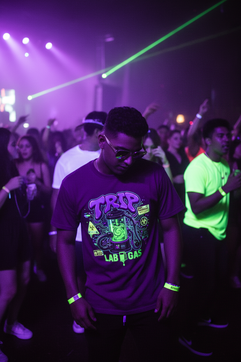 Purple UV Rave