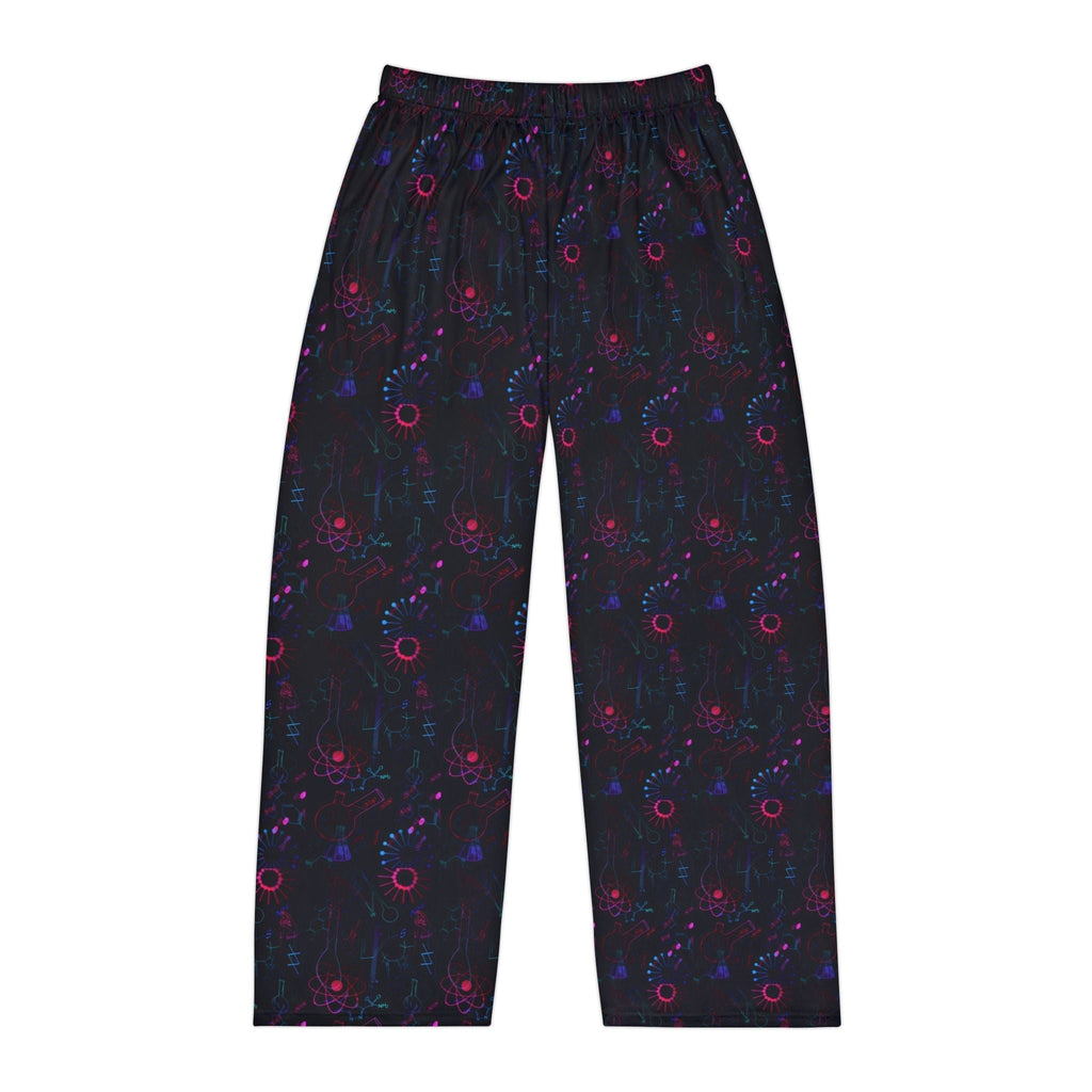 Men's Science-Themed Pajama Pants, Cozy Sleepwear, Science Lover Gift, Perfect for Sleep & Relaxation, Bedroom Decor, Fun Gift Idea Printify