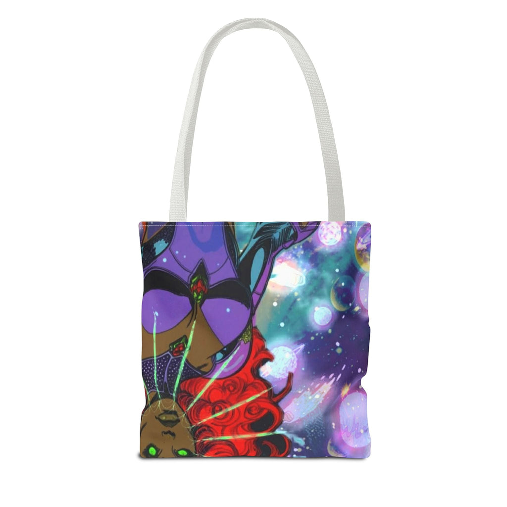 Queen of the Cosmos Tote Bag — Celestial Crown All-Over Print