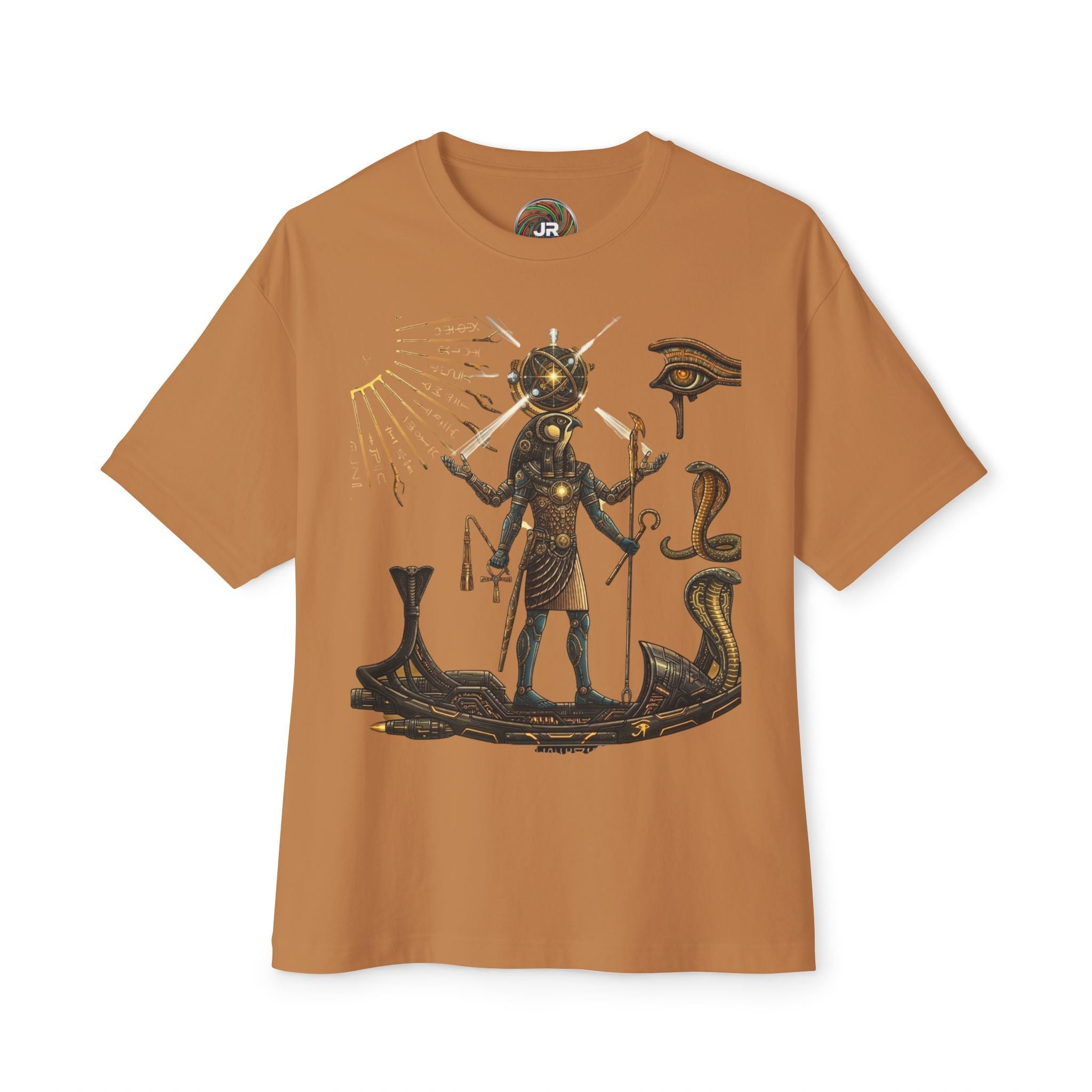 Ra Rising Oversized Tee — Ancient Egyptian God