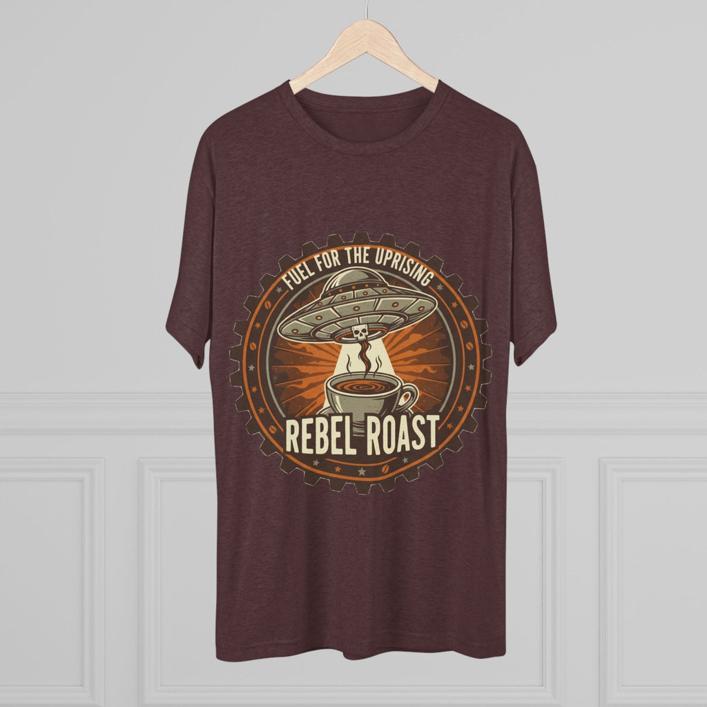 Rebel Roast T‑Shirt — "Fuel for the Uprising" Coffee Graphic Tee Printify