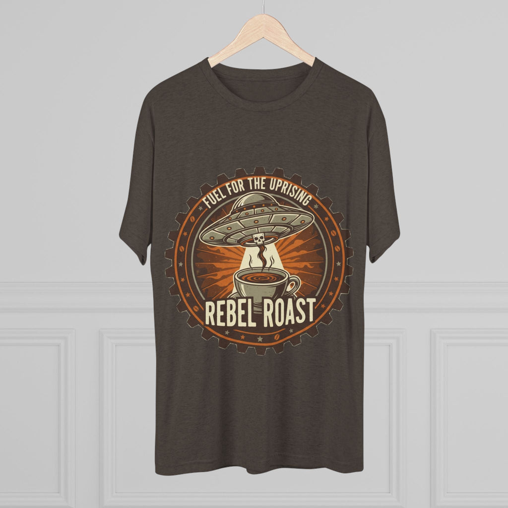 Rebel Roast T‑Shirt — "Fuel for the Uprising" Coffee Graphic Tee Printify