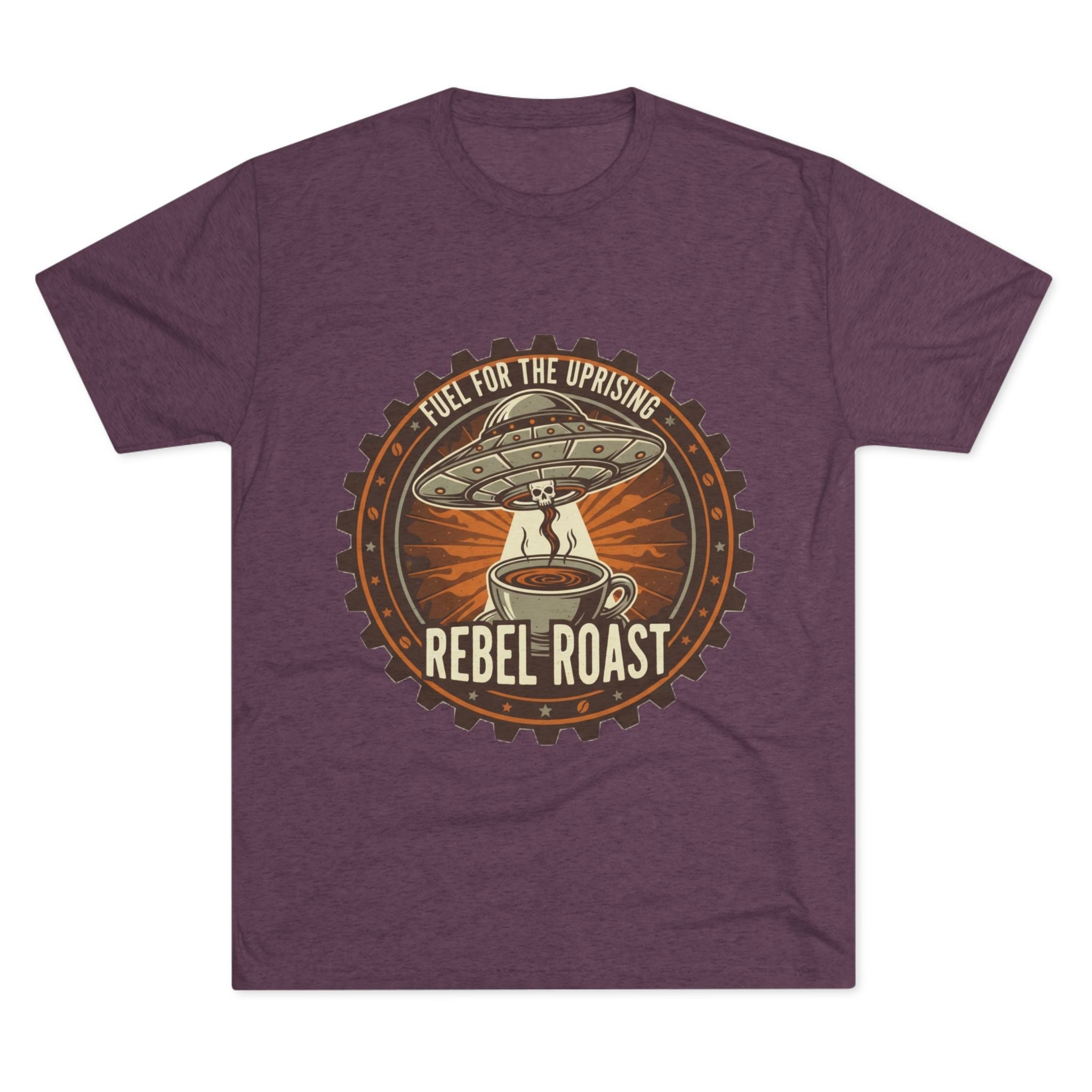 Rebel Roast T‑Shirt — "Fuel for the Uprising" Coffee Graphic Tee Printify