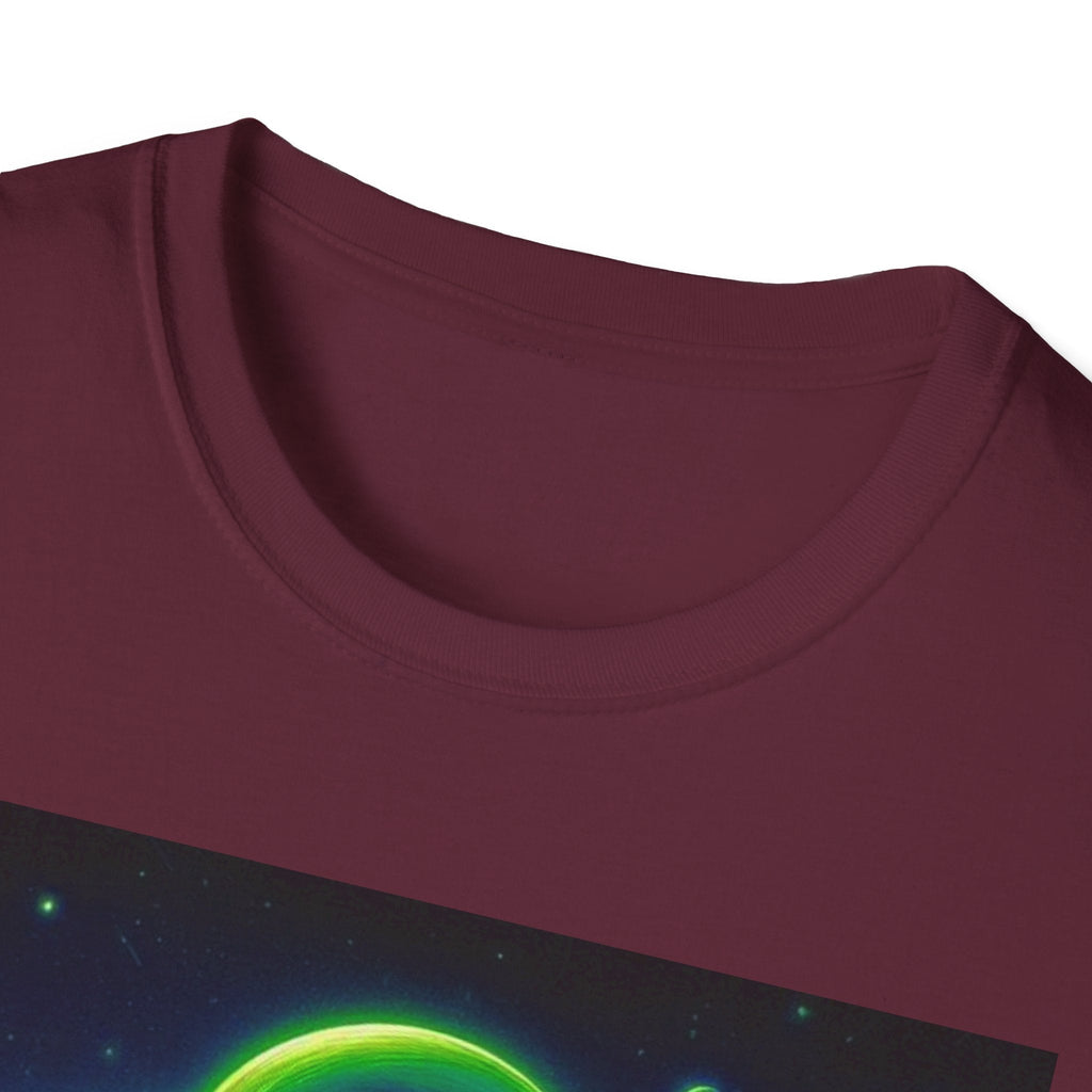 Retro Alien Utopia Tee – Area 51 UFO Graphic Shirt Printify