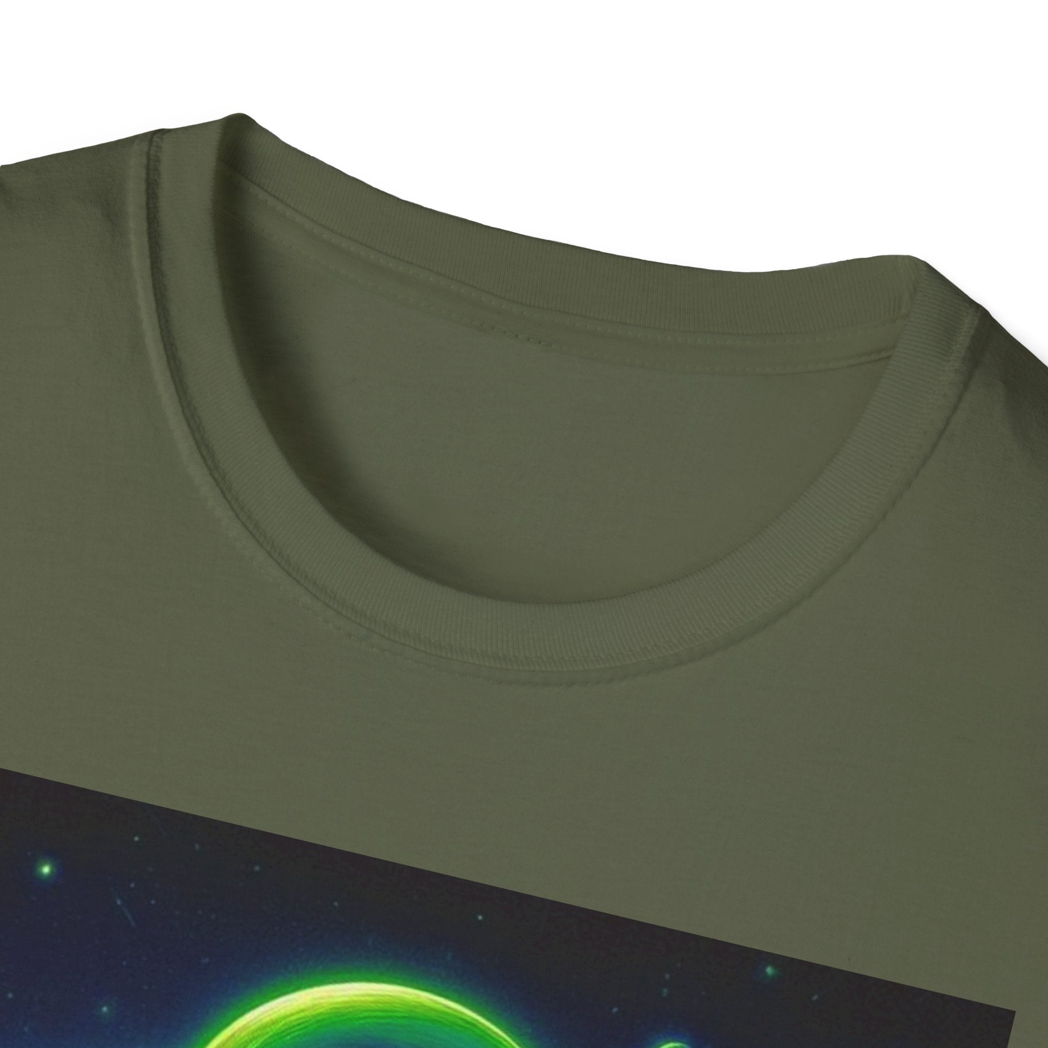 Retro Alien Utopia Tee – Area 51 UFO Graphic Shirt Printify