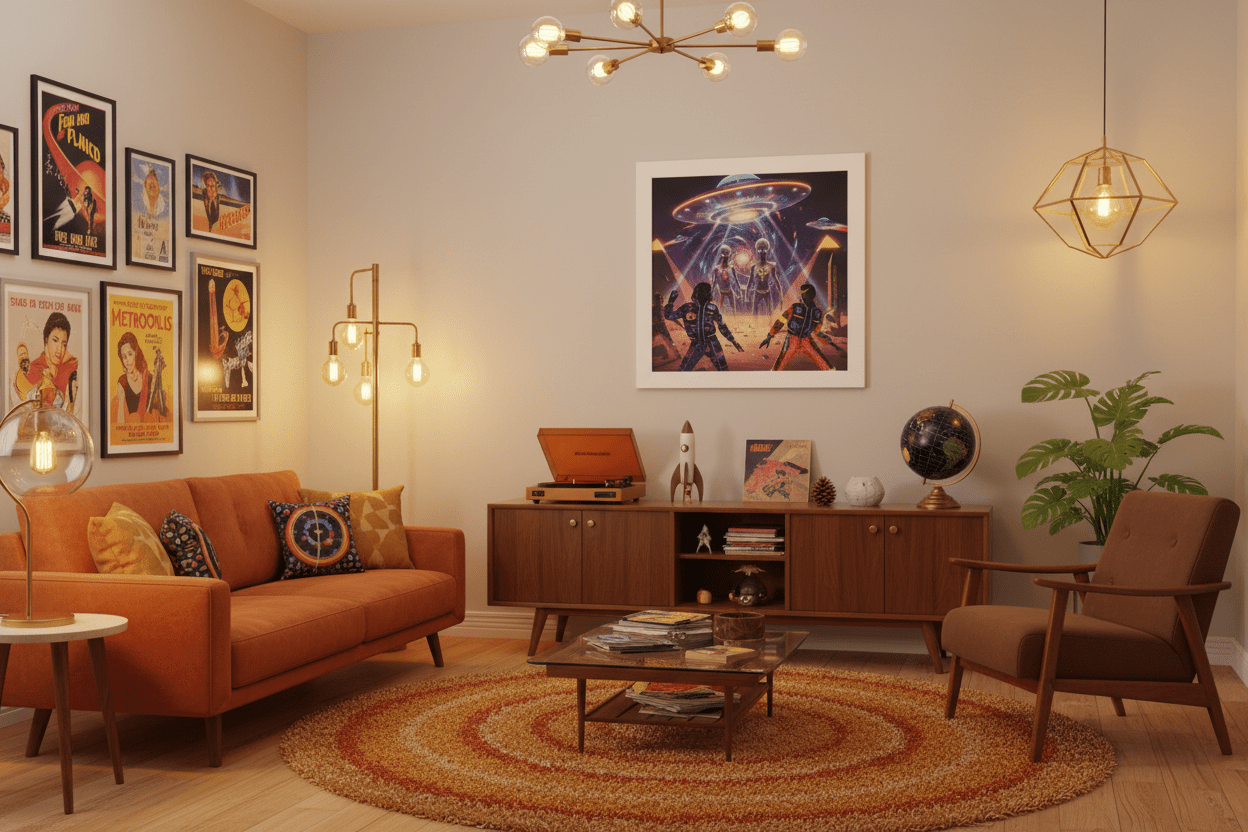 1970s Space Age Room