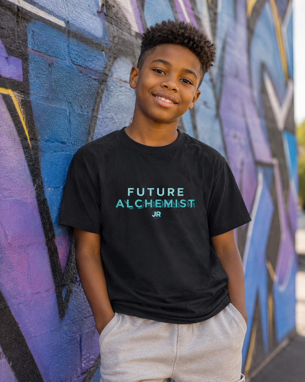 Future Alchemist Youth Tee — Rise Above the Ordinary
