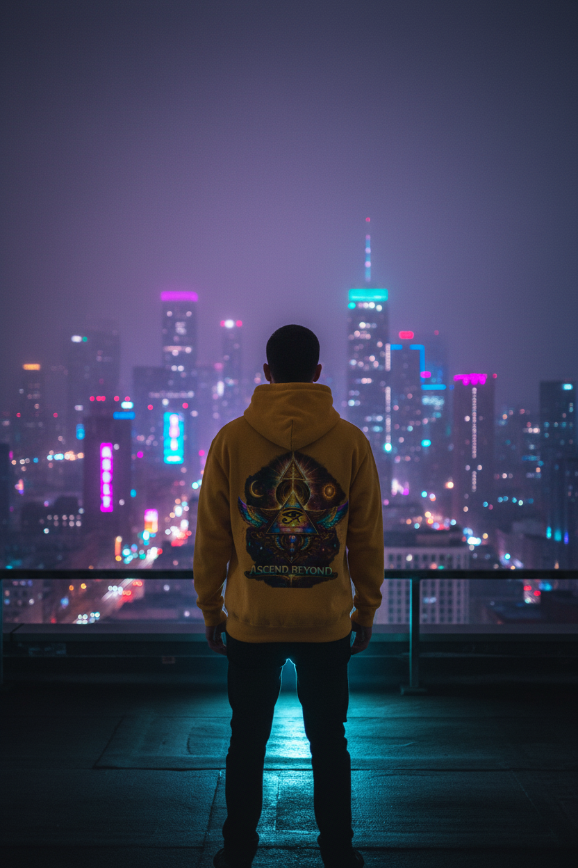 Rooftop City View