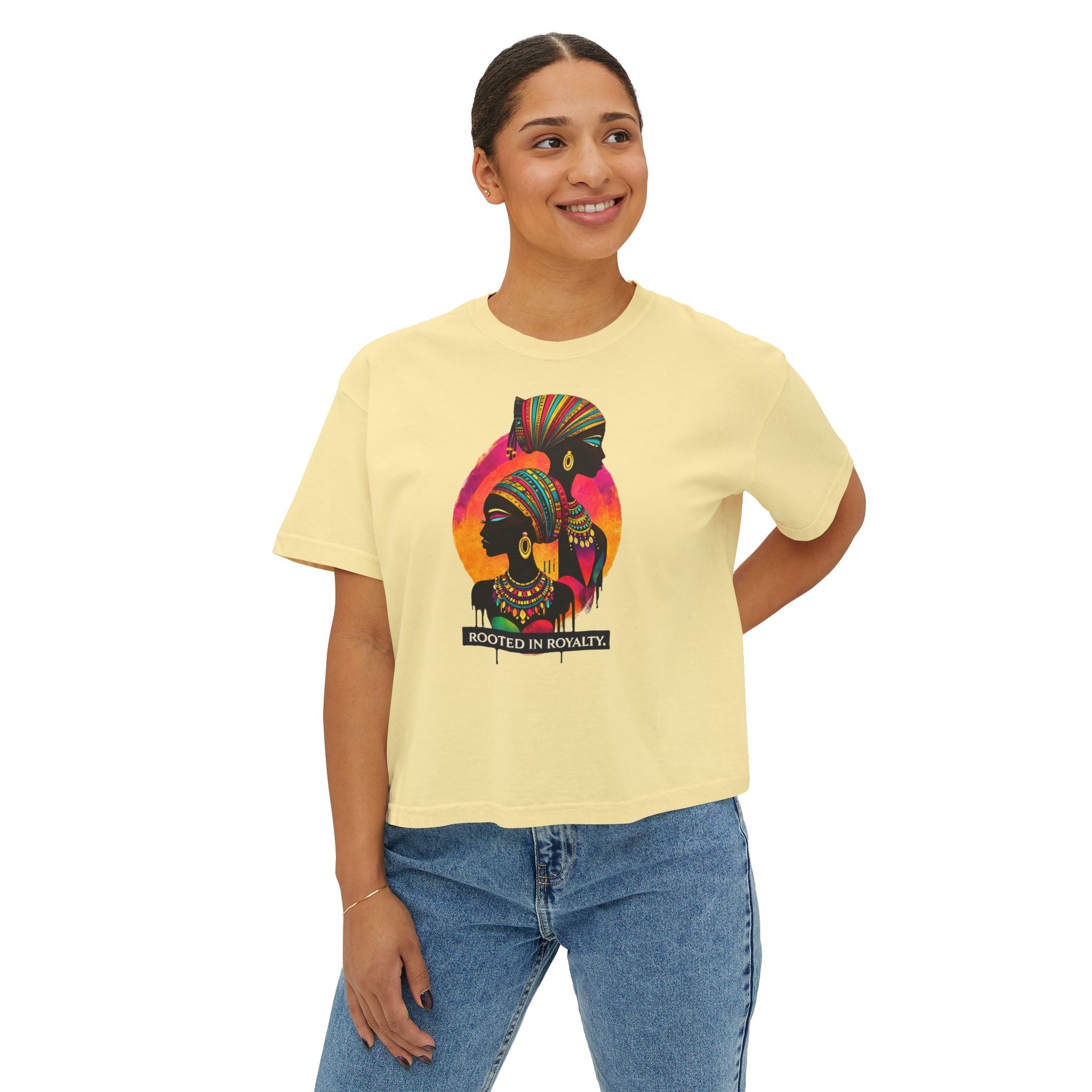 Women's Boxy Tee Printify