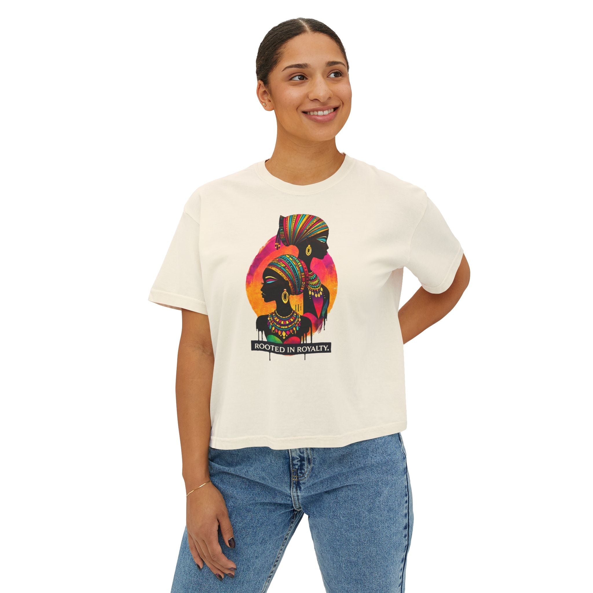 Women's Boxy Tee Printify