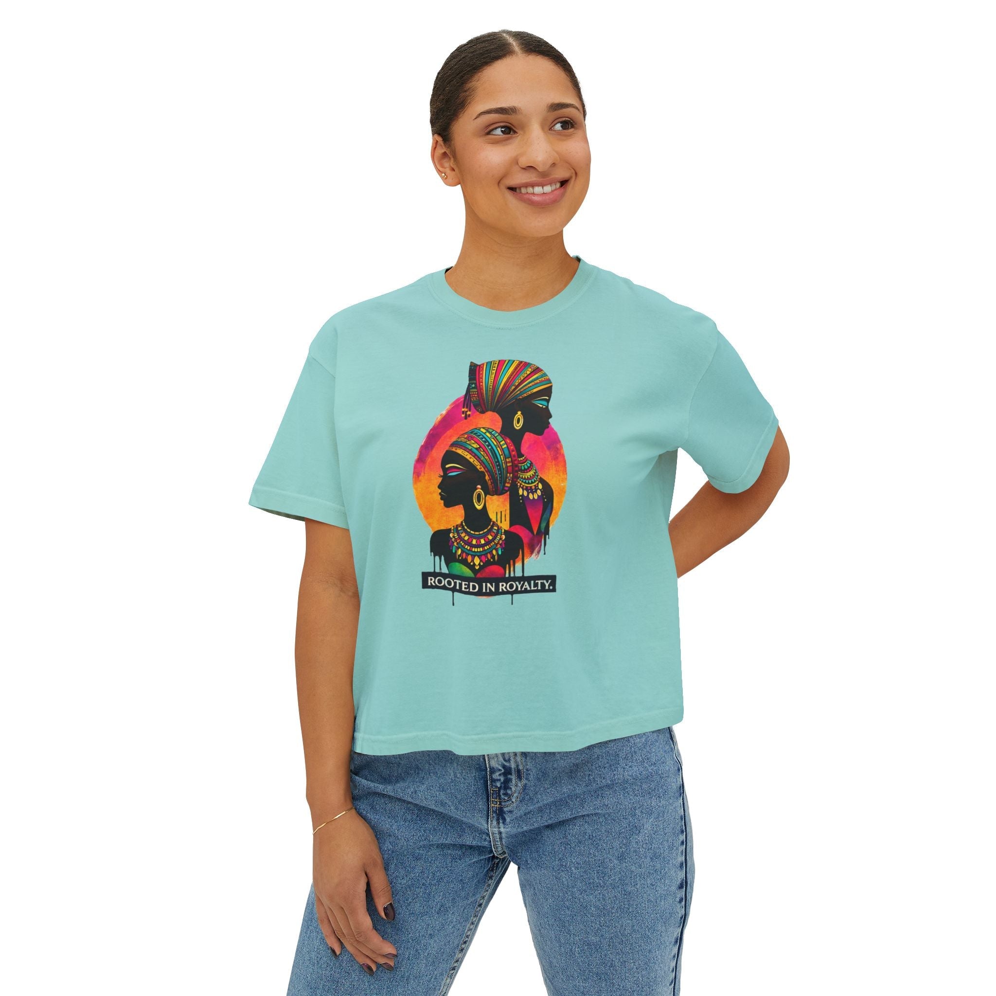 Women's Boxy Tee Printify