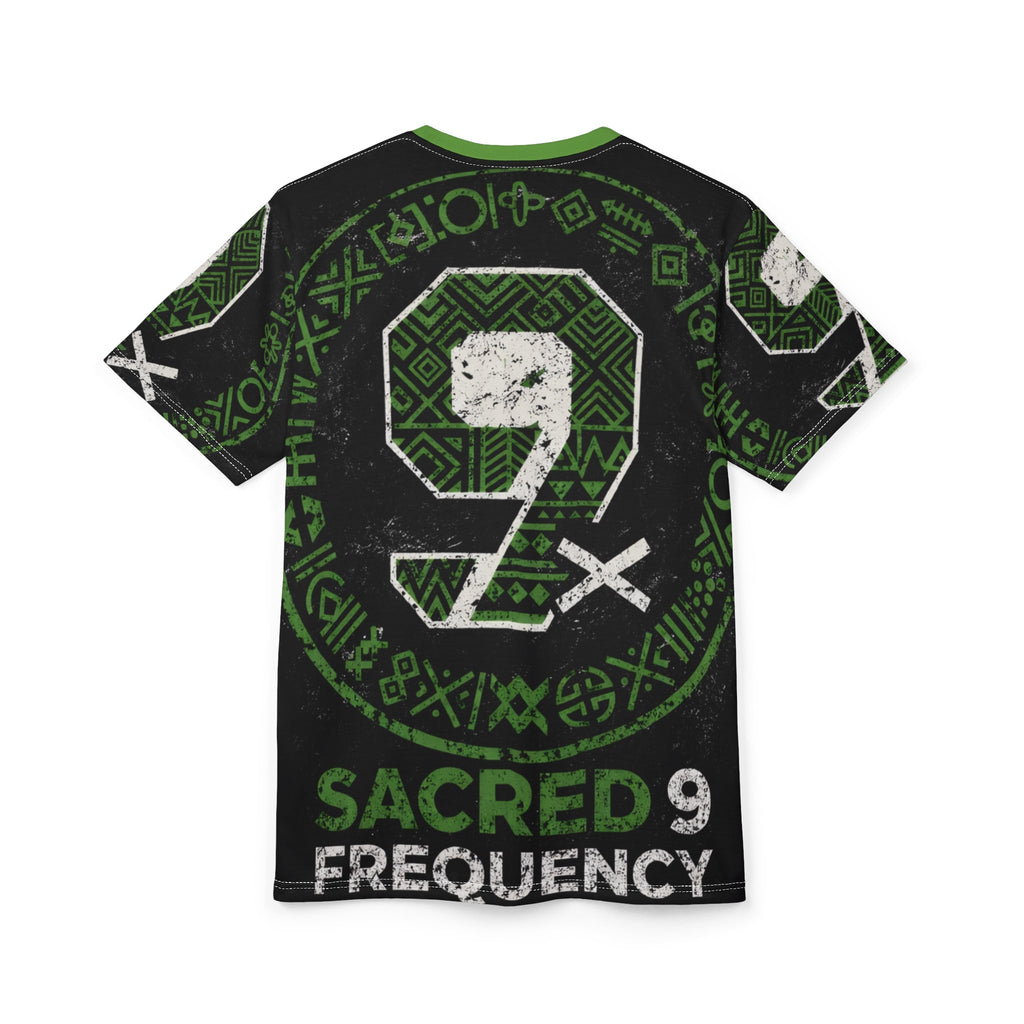 Sacred 9 Frequency Graphic Tee Printify