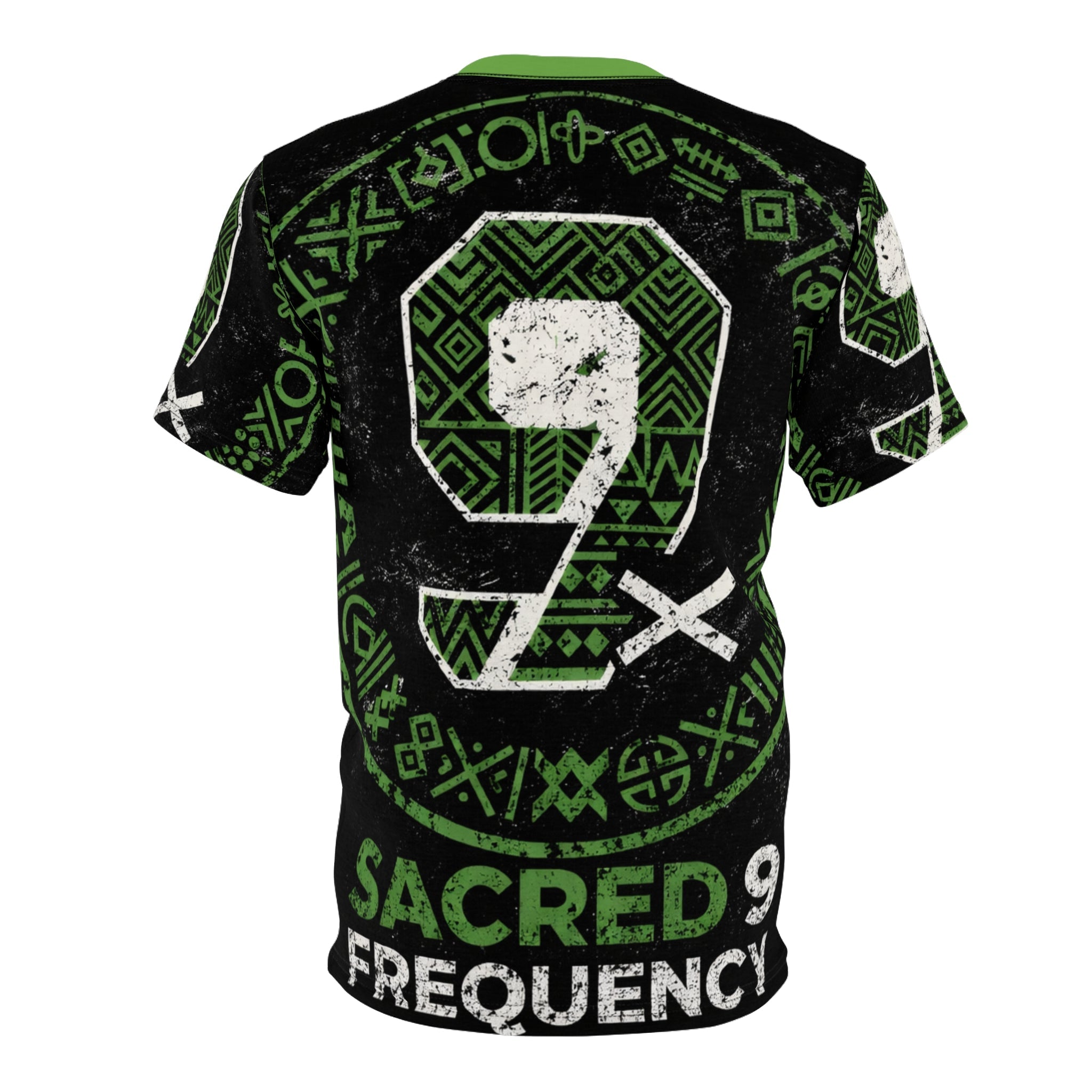 Sacred 9 Frequency Graphic Tee Printify