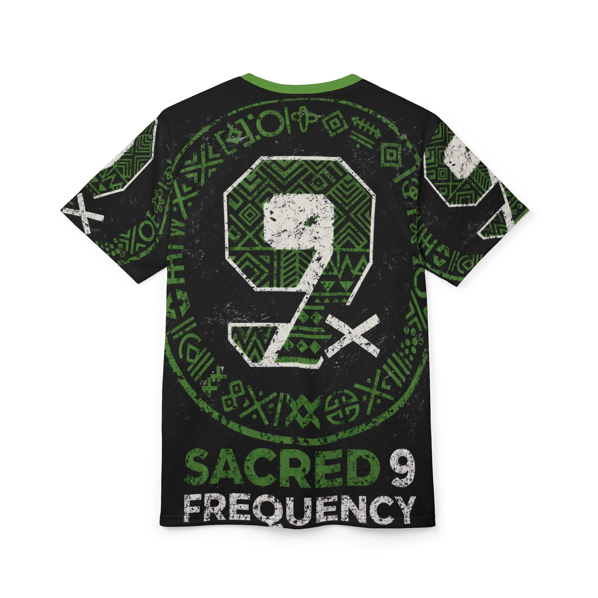 Sacred 9 Frequency Graphic Tee Printify