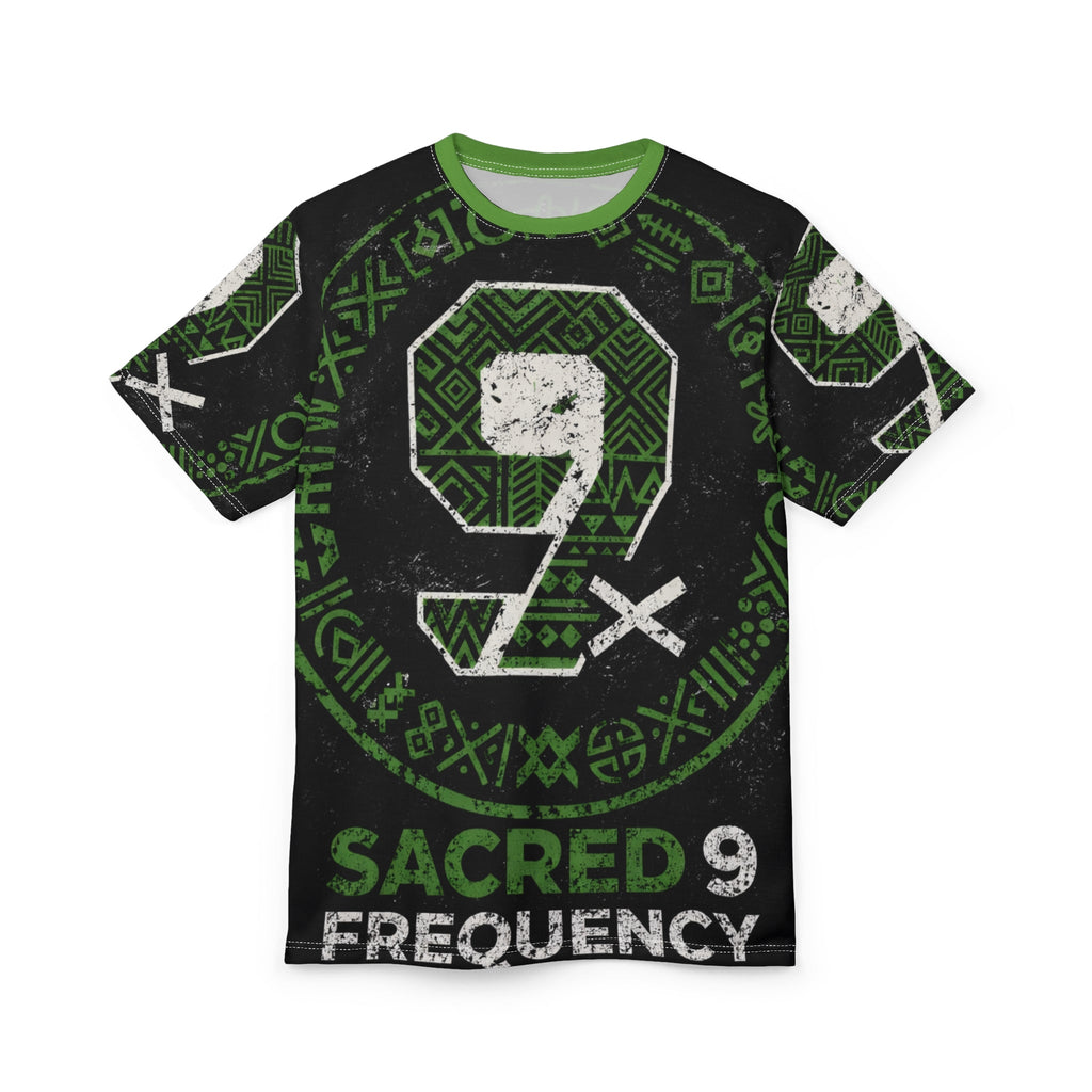 Sacred 9 Frequency Graphic Tee Printify