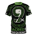 Sacred 9 Frequency Graphic Tee Printify