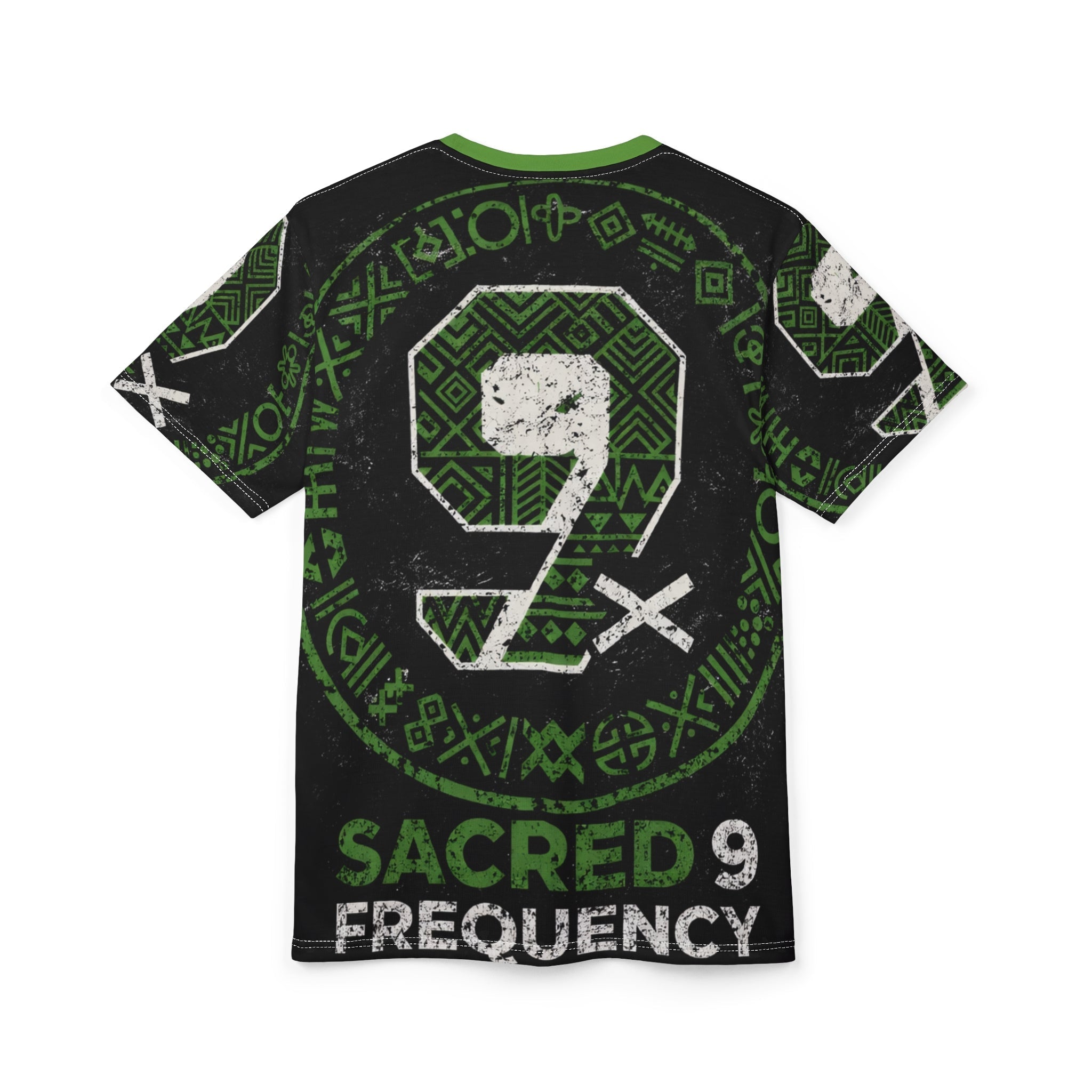 Sacred 9 Frequency Graphic Tee Printify