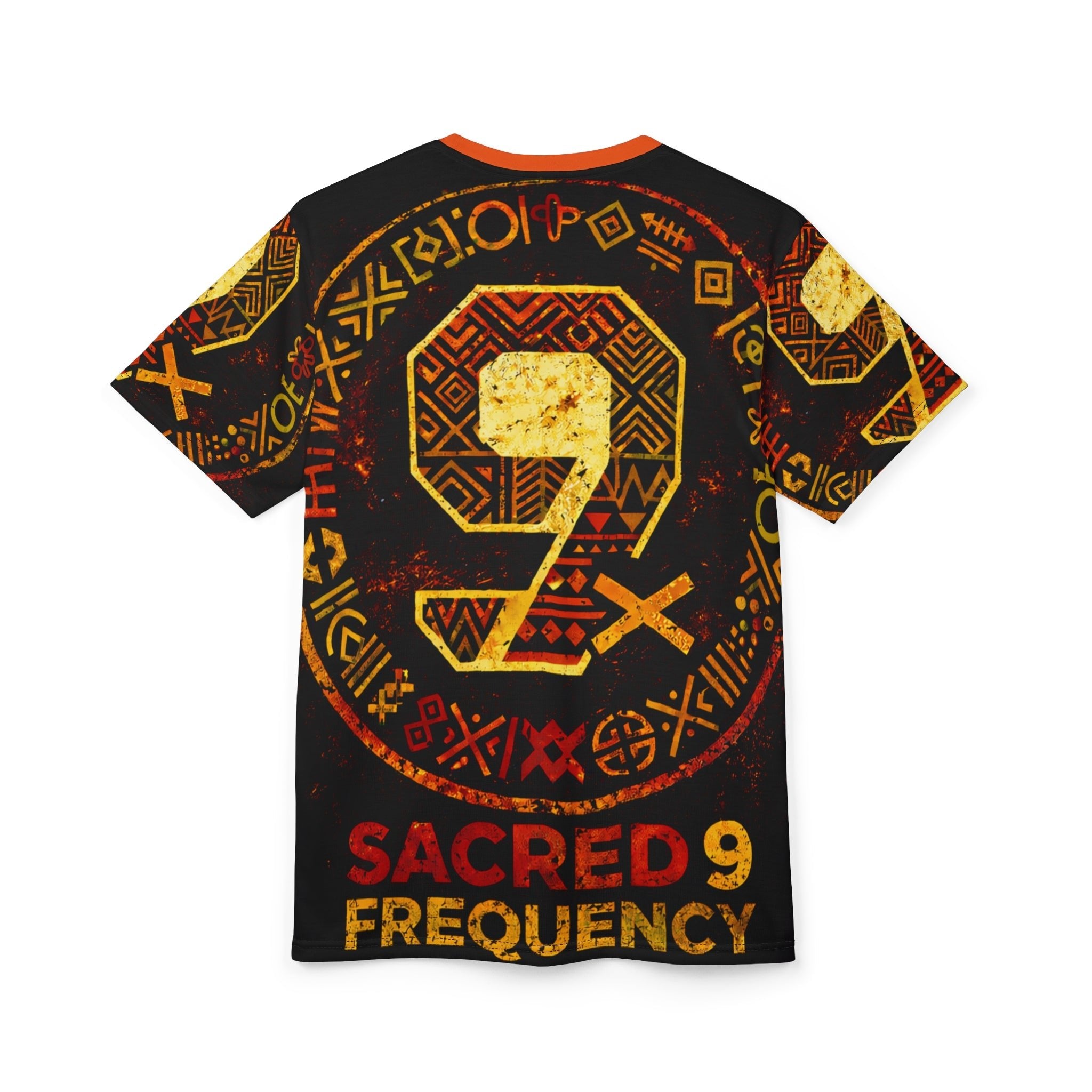 Sacred 9 Frequency All-Over Tee Printify