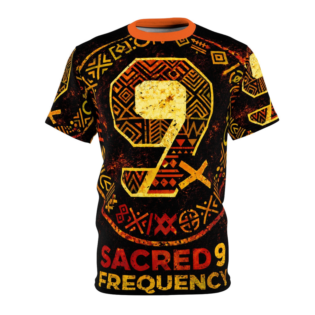Sacred 9 Frequency All-Over Tee Printify