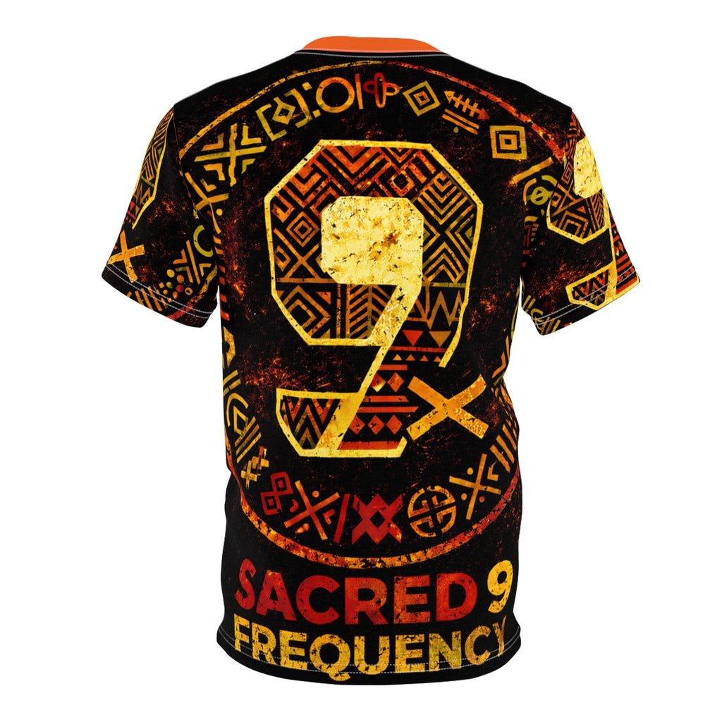 Sacred 9 Frequency All-Over Tee Printify