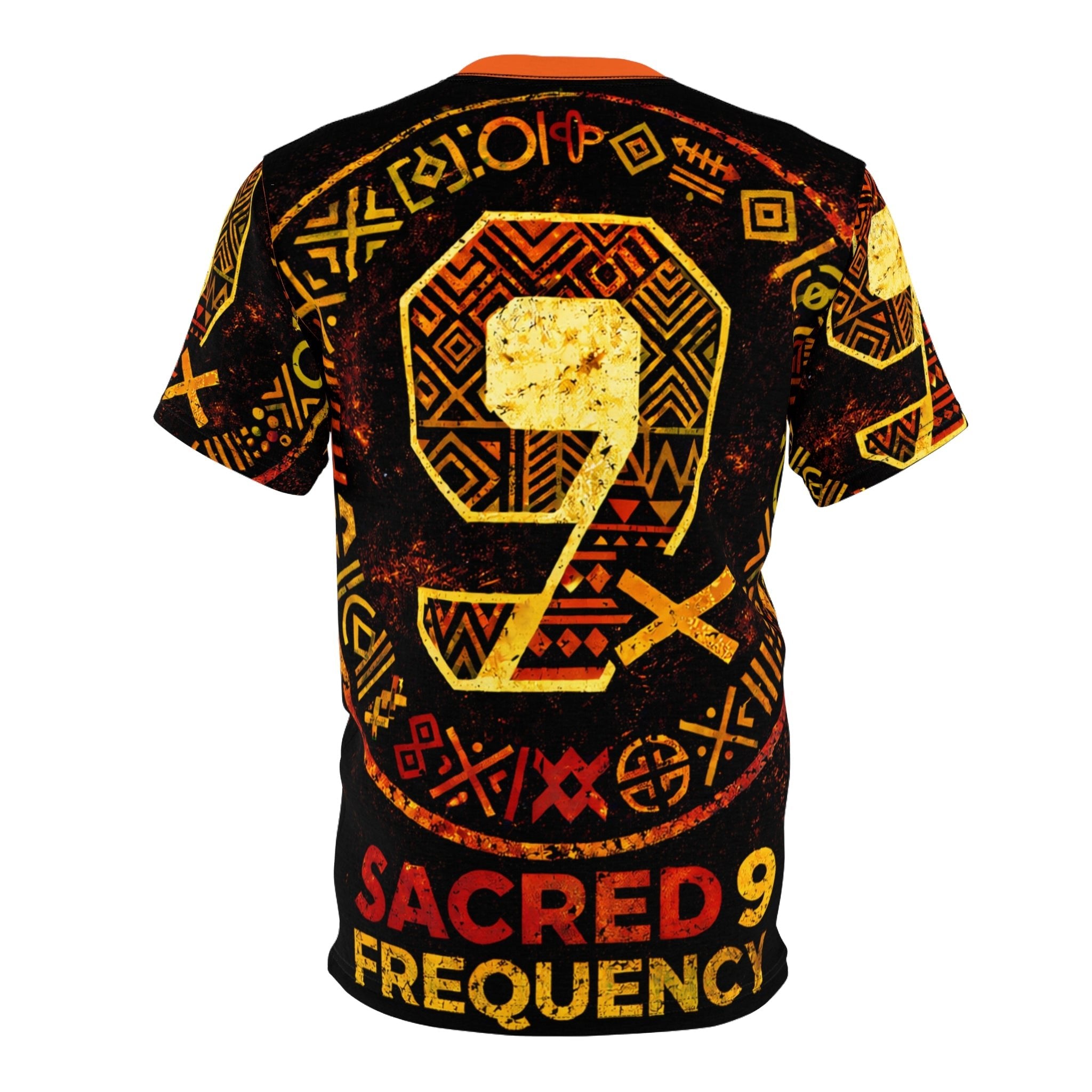 Sacred 9 Frequency All-Over Tee Printify