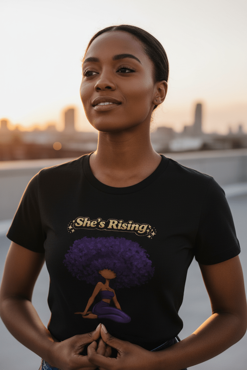 She's Rising Empowered Portrait Lifestyle