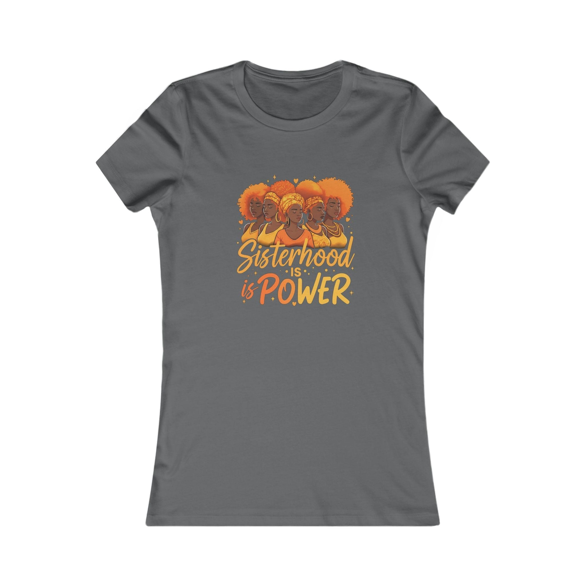 Sisterhood is Power Tee | Empowerment T-Shirt, Women's Casual Wear, Gifts for Her, Black History Month, Women's Day