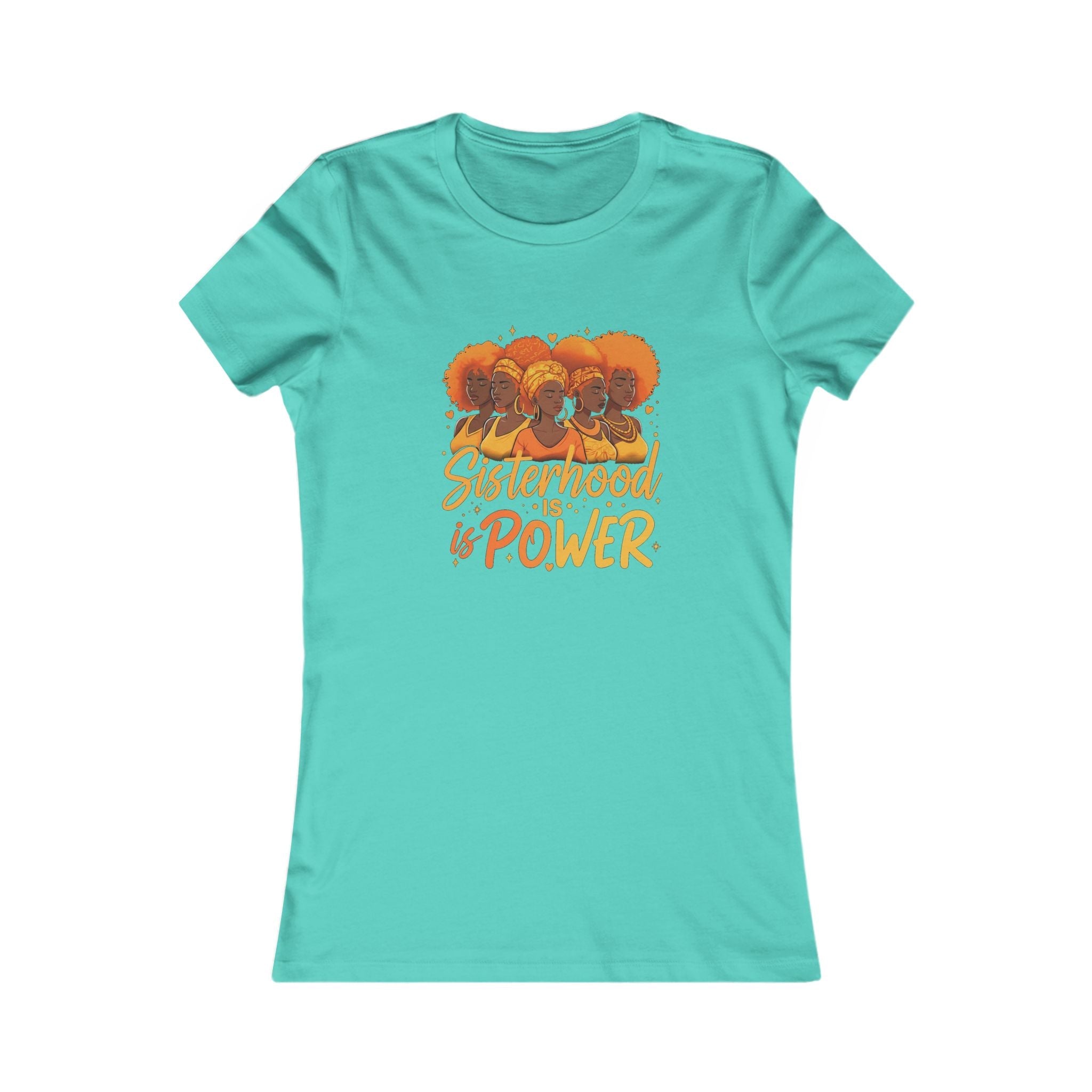 Sisterhood is Power Tee | Empowerment T-Shirt, Women's Casual Wear, Gifts for Her, Black History Month, Women's Day