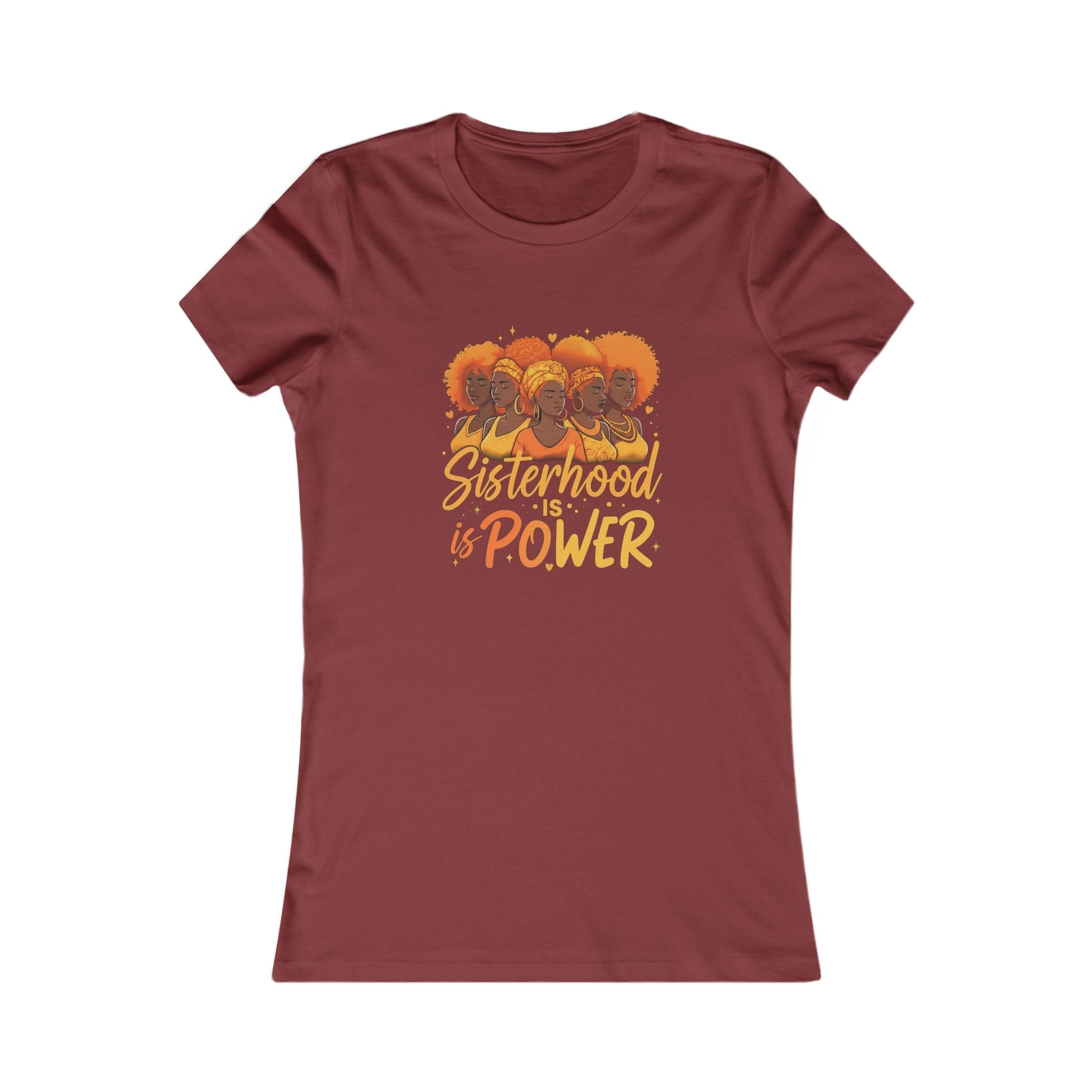 Sisterhood is Power Tee | Empowerment T-Shirt, Women's Casual Wear, Gifts for Her, Black History Month, Women's Day