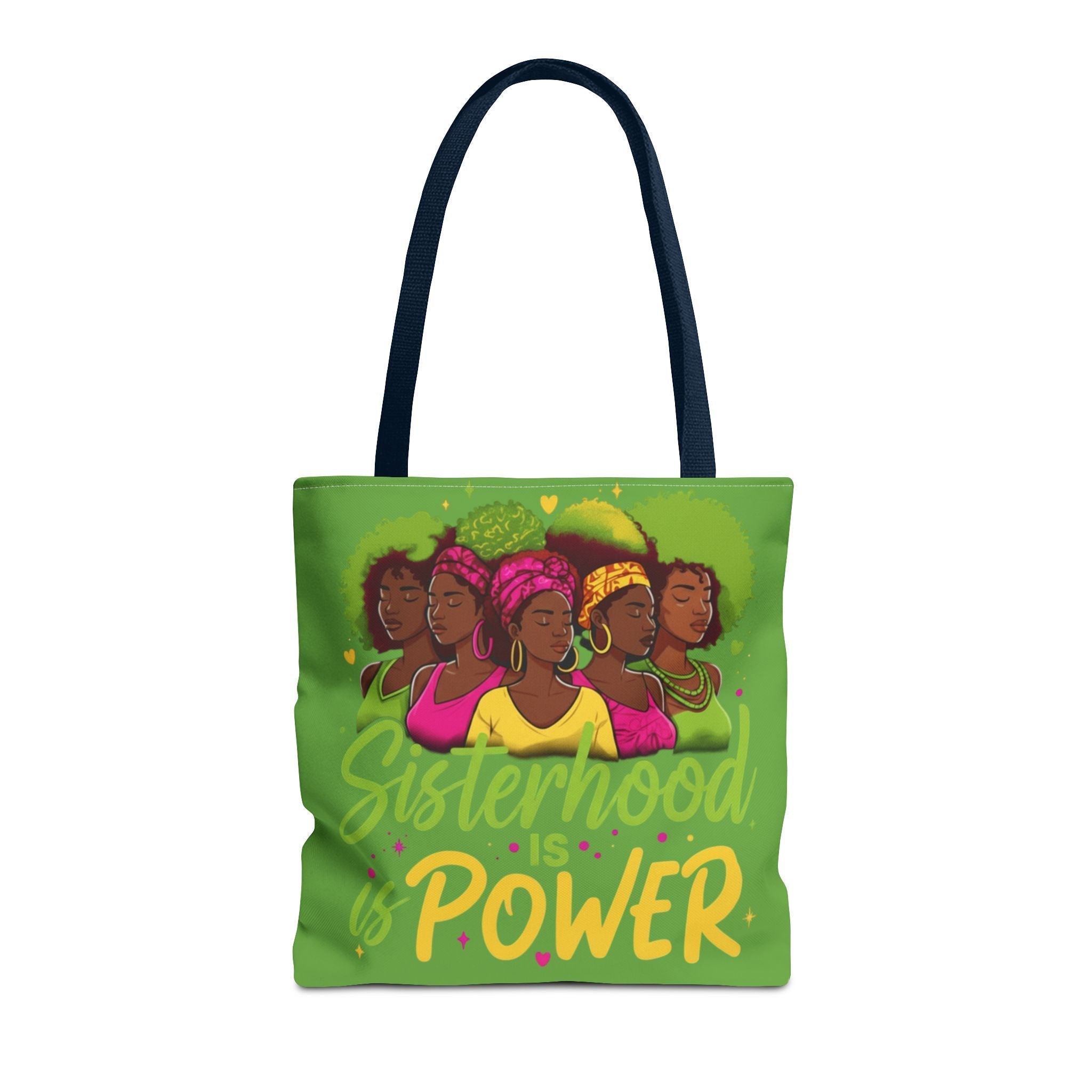 Sisterhood is Power — Tote Bag (AOP) — Green