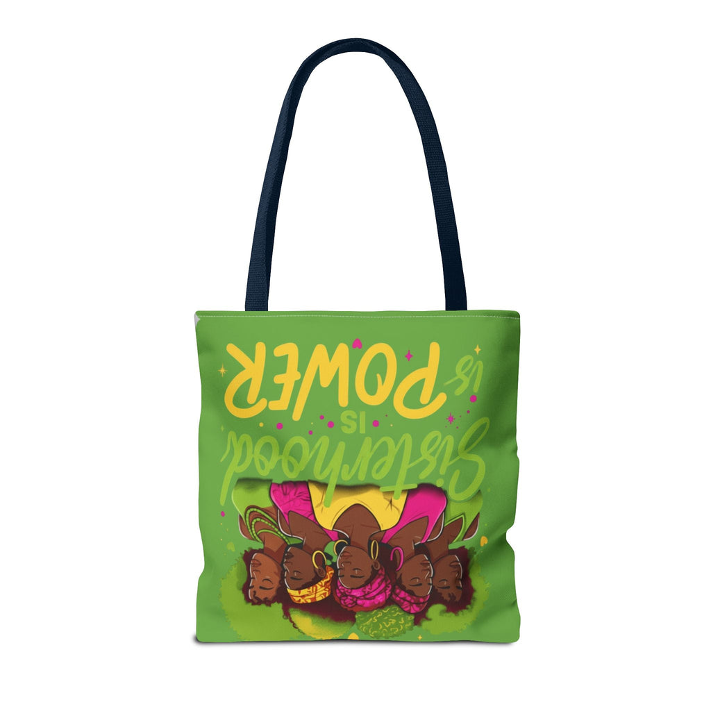 Sisterhood is Power — Tote Bag (AOP) — Green