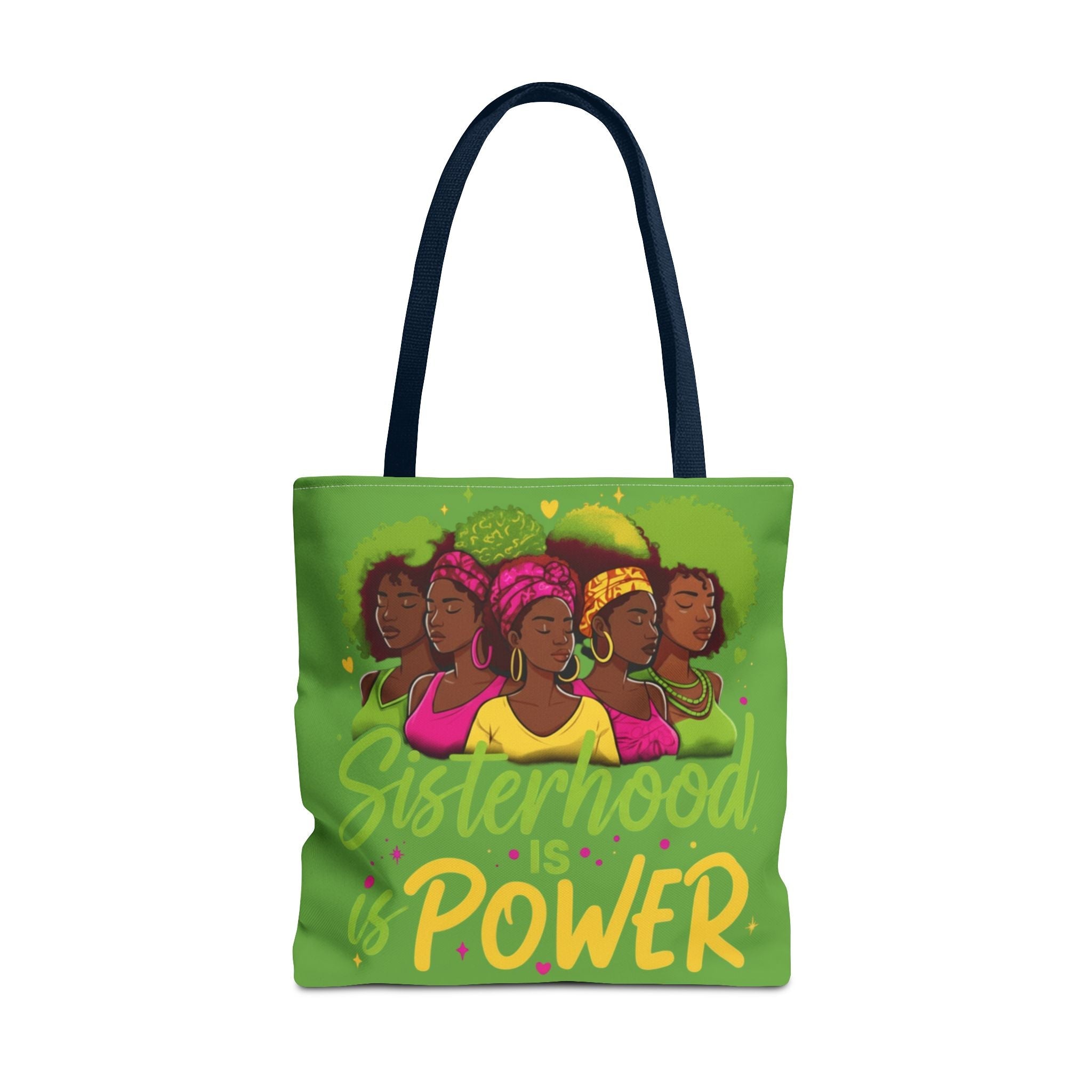 Sisterhood is Power — Tote Bag (AOP) — Green