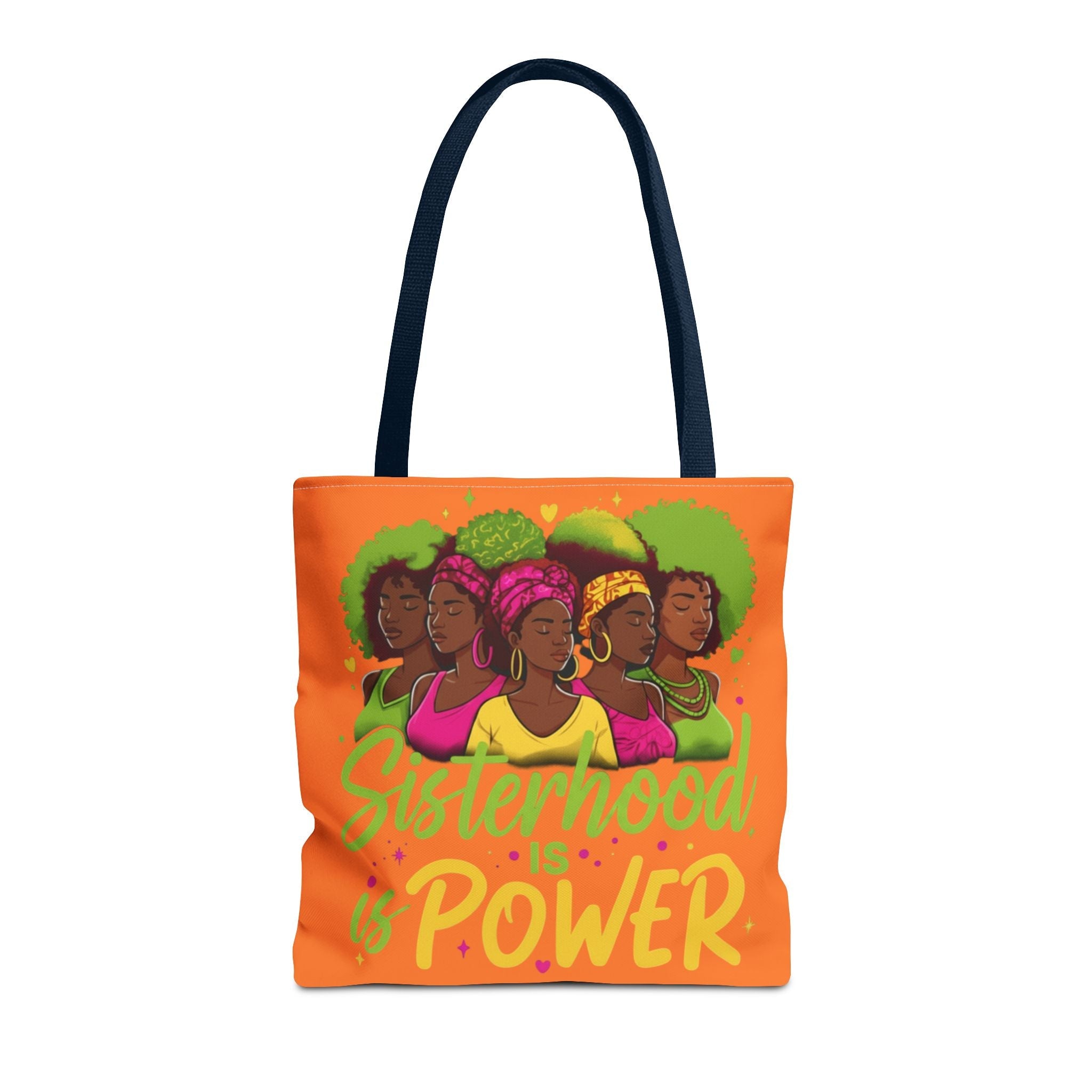 Sisterhood is Power — Tote Bag (AOP) — Orange